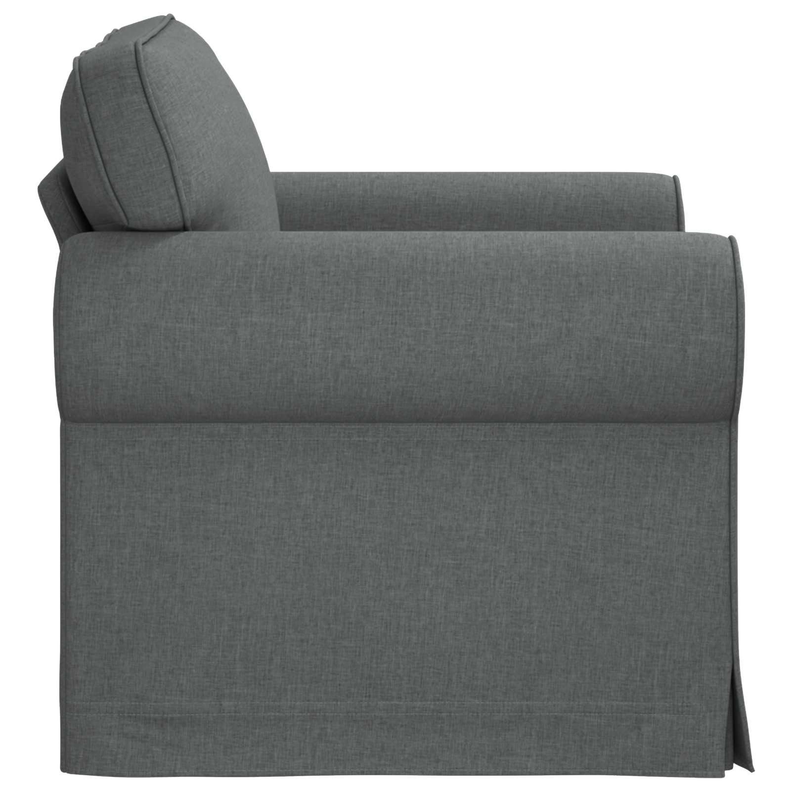 vidaXL Sofa Sofa Dunkelgrau 95 x 82 x 80 cm Stoff, 1 Teile – Bild 5 von 5