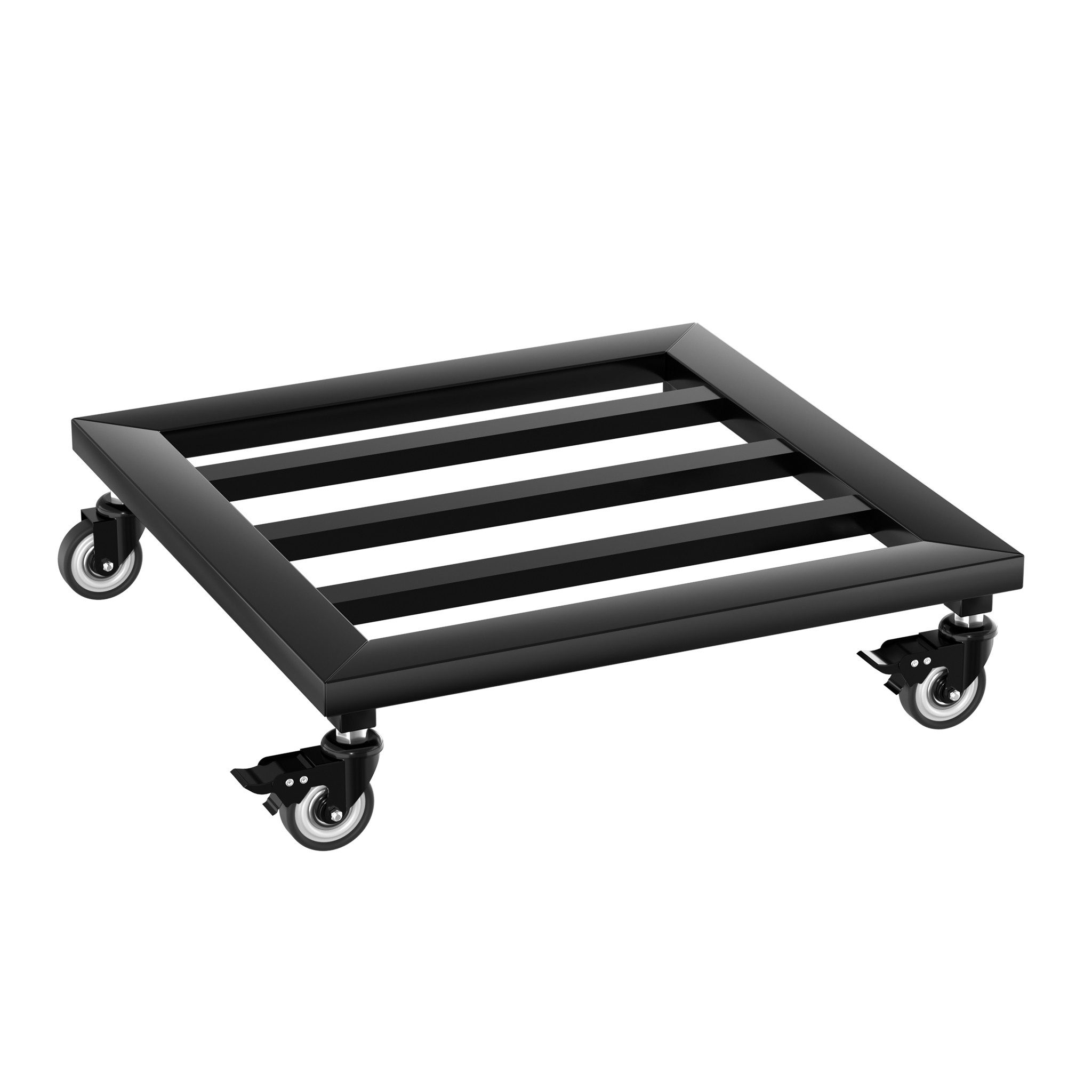 FIVMEN Pflanzenroller Rollbrett Pflanzen Metall Blumenroller Pflanze Caddy mit Rädern, Pflanzkübel für Pflanzen Innenbereich Außenbereich Haus und Garten