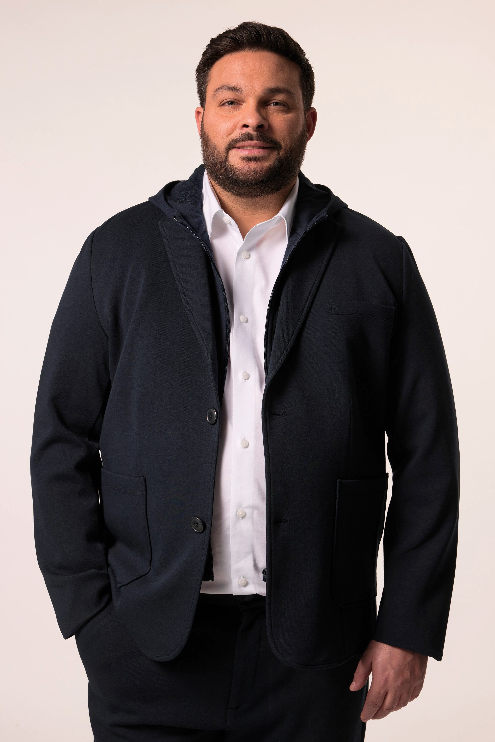 Men Plus Sakko Jersey-Sakko Bilbao FLEXLASTIC® Baukasten