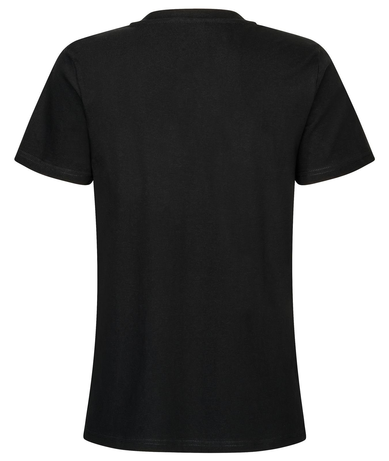 schwarz fair & Gradnetz unisex leather basic T-Shirt 100% Biobaumwolle nachhaltig