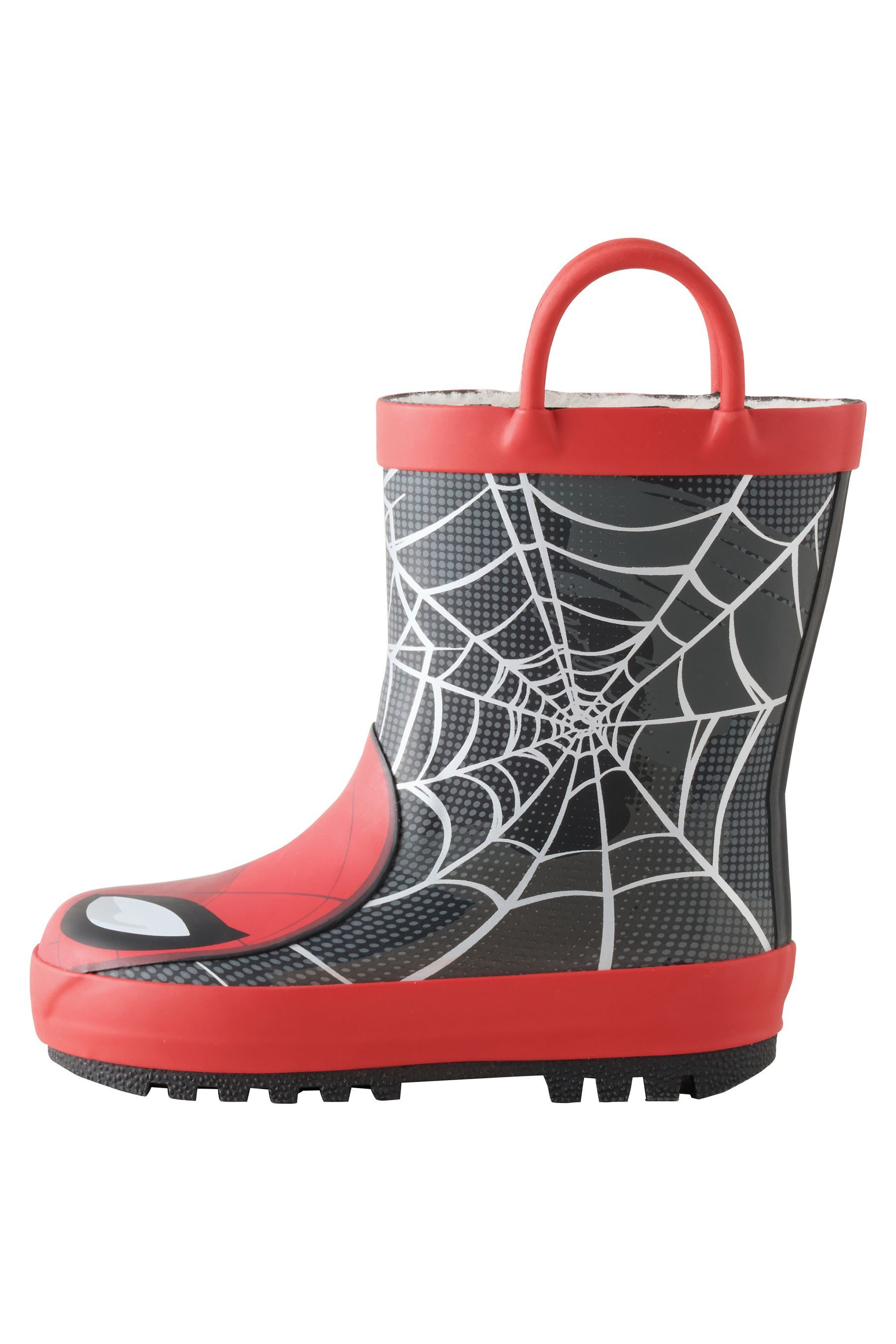 Next Gefütterte Gummistiefel mit Griff, Spider-Man Gummistiefel