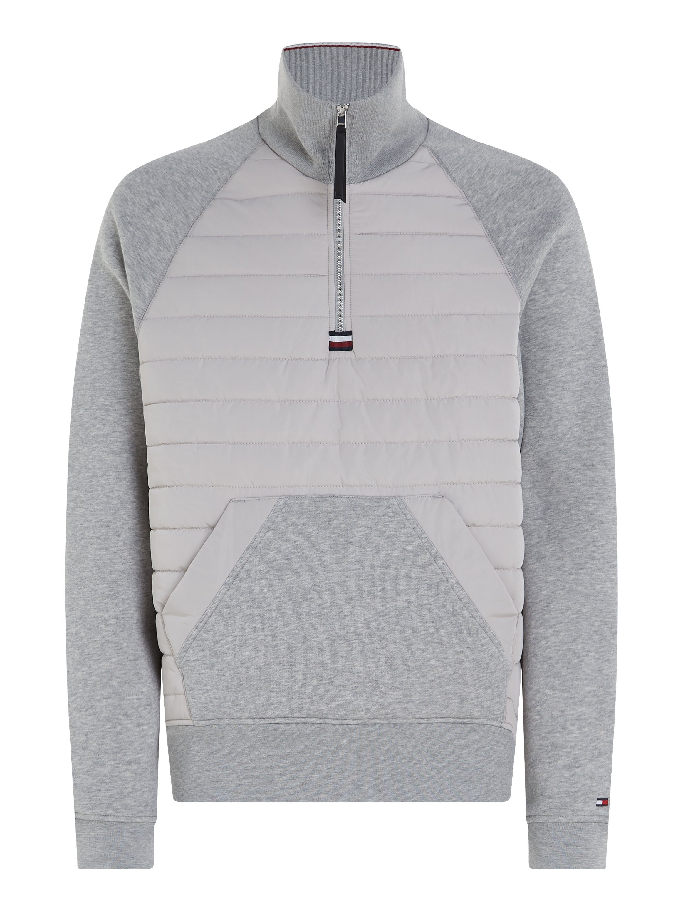 MIX light Hilfiger HALF grey MEDIA heather Tommy ZIP Sweatshirt