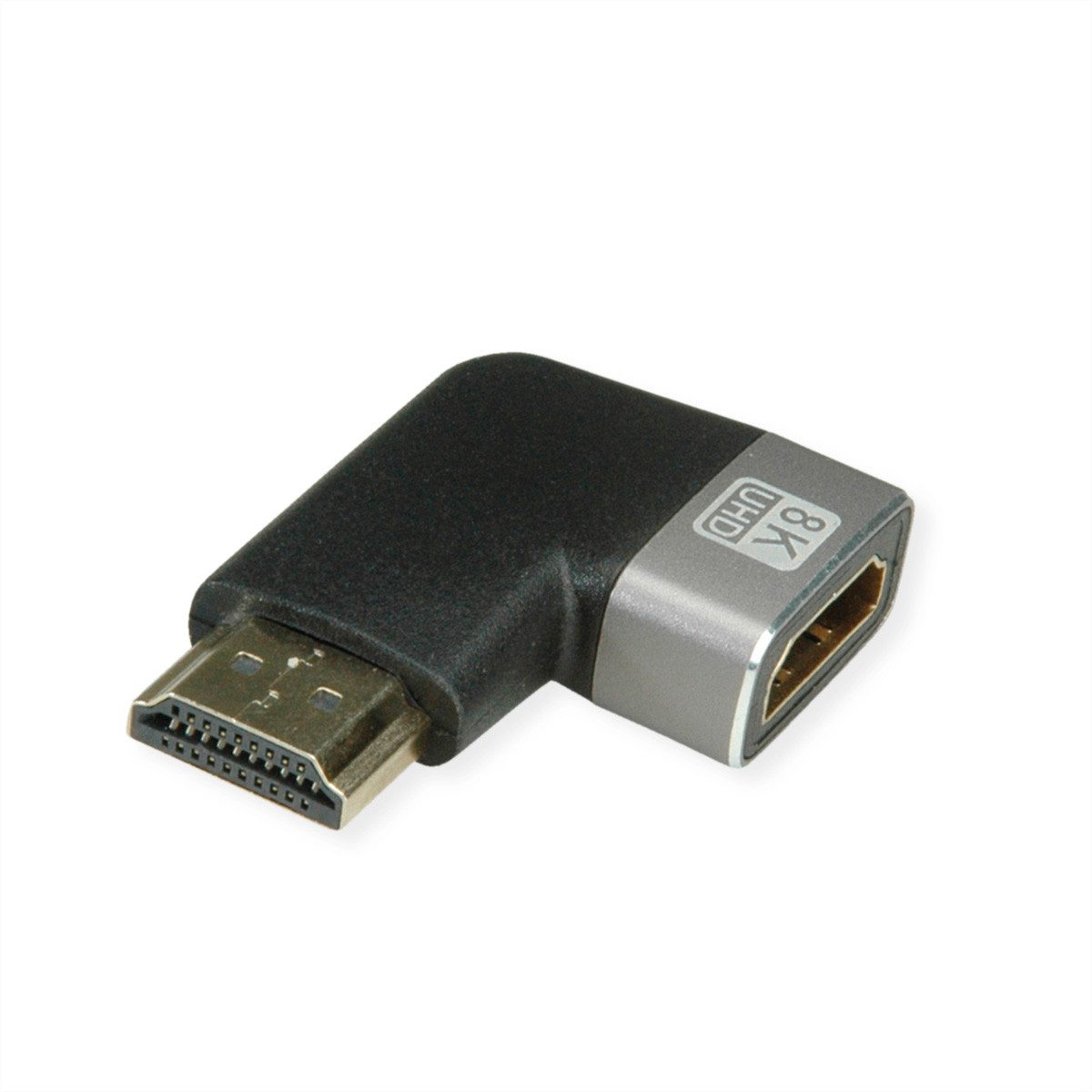 8K HDMI Adapter, HDMI ST/BU, 90° gewinkelt Audio- & Video-Adapter