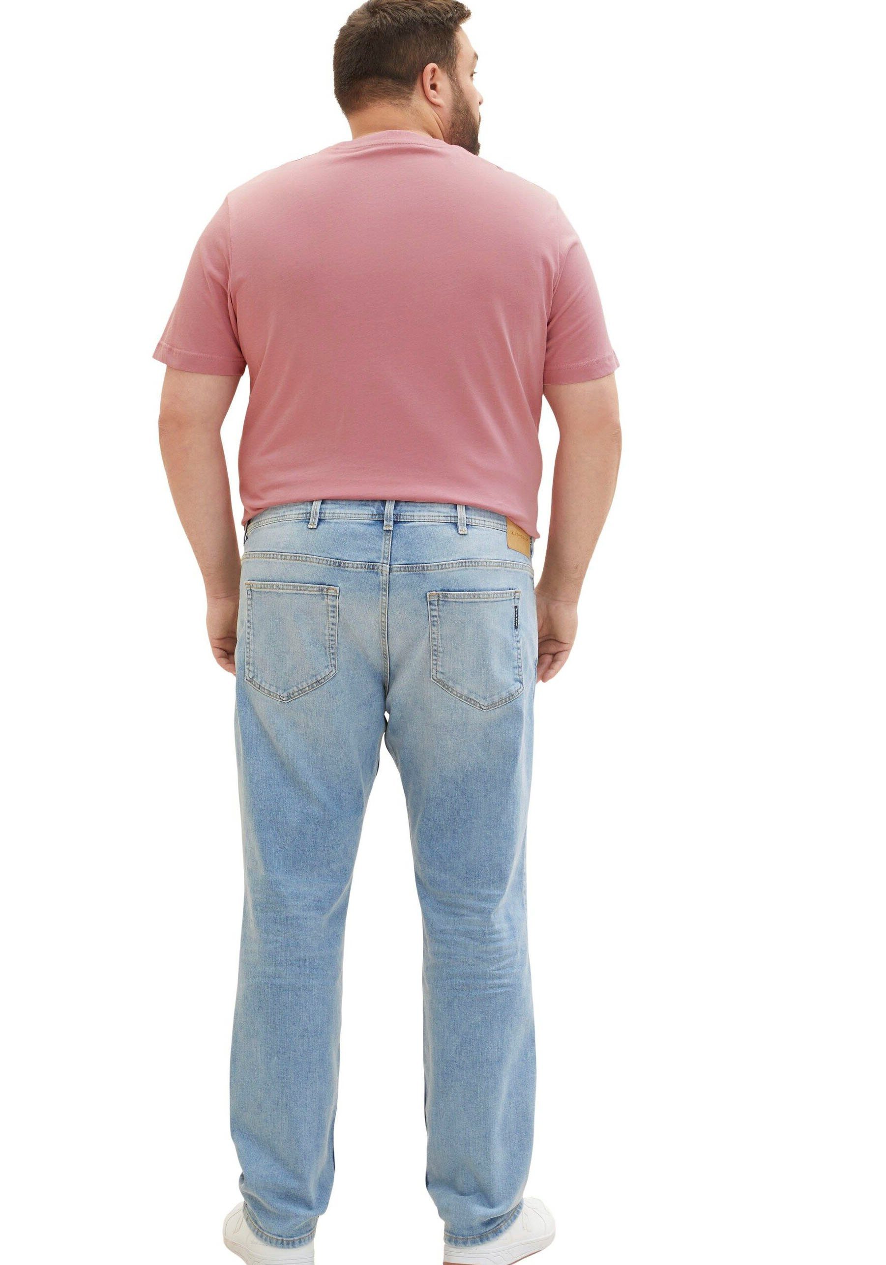 TOM TAILOR PLUS Five-Pocket-Style im Slim-fit-Jeans light used
