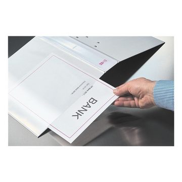VELOFLEX Präsentationsordner VELODUR® 41441, Rückenbreite 20 mm, 4 Ringe