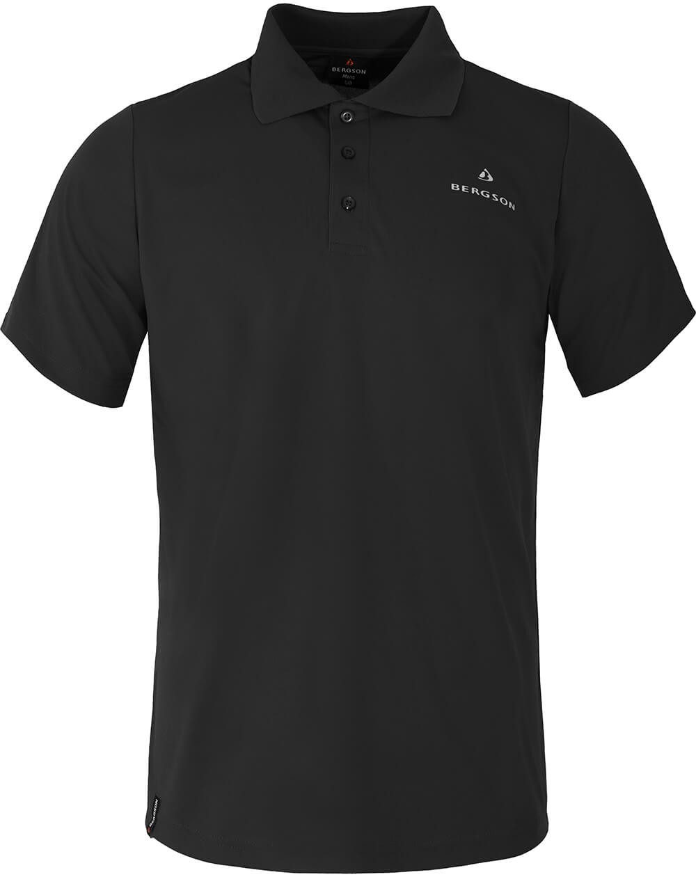 Bergson T-Shirt BLACKI Herren Polo-Shirt, Knopfleiste, günstig online kaufen