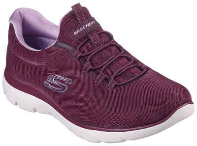Skechers SUMMITS- Slip-On Sneaker mit Kontrastdetails