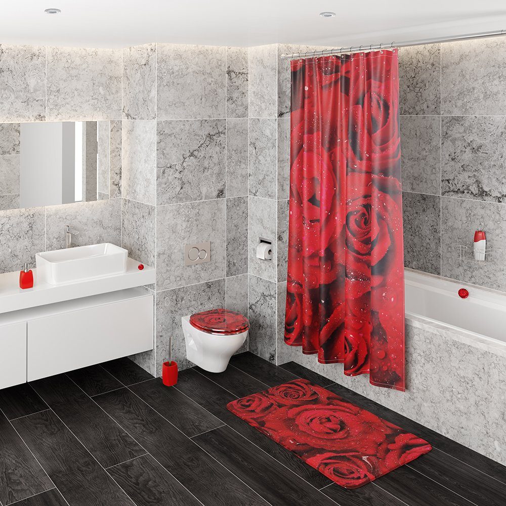 WC-Bürste WC-Reinigungsbürste & Sanilo mit Bürstenkopf modern Rosen, auswechselbarem stylish,