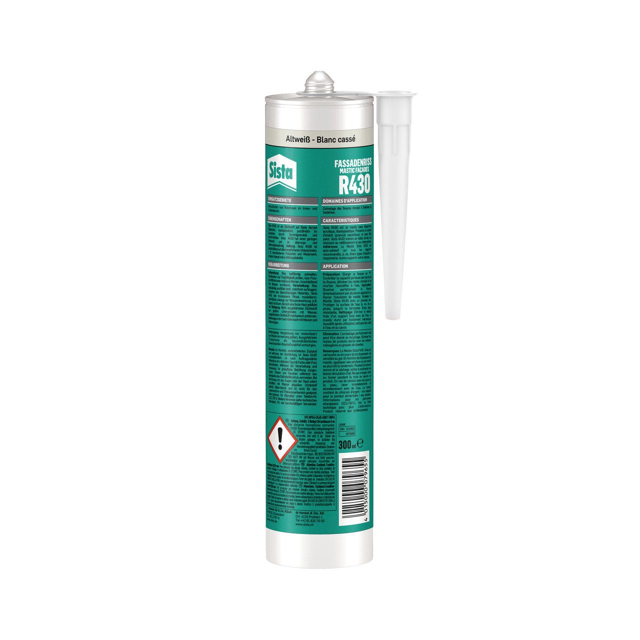 Sista Fassadenfarbe altweiß 300ml L53AW