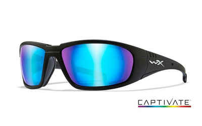 Wiley X Arbeitsschutzbrille Wiley X Boss Blue Taktische Sonnenbrille Polarisie