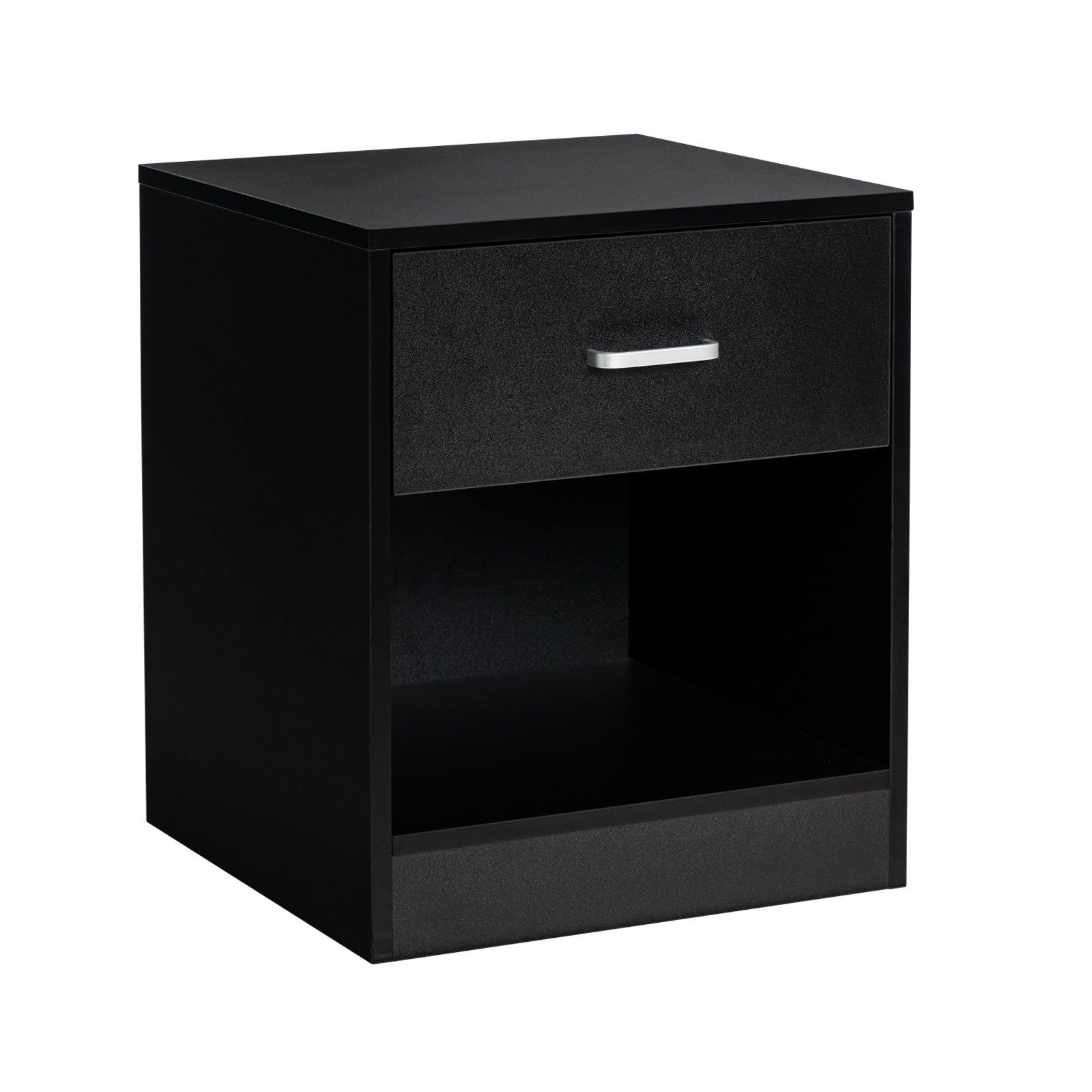 COSTWAY Nachttisch (1-St), mit Schublade und offenem Fach, 45x42,5x55cm, sc günstig online kaufen