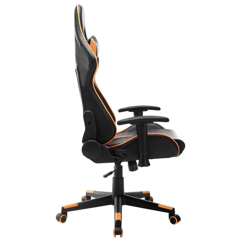 Schwarz Orange St) Kunstleder und Gaming-Stuhl (1 furnicato