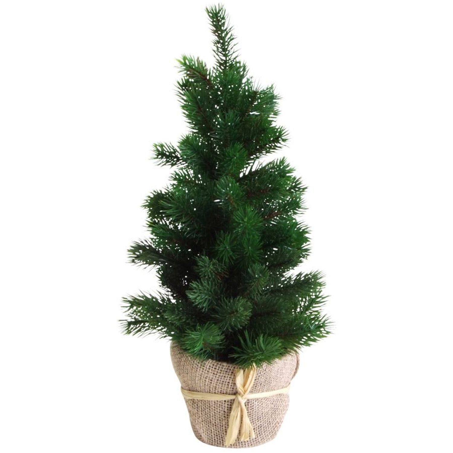 BURI Künstlicher 48cm Weihnachtsbaum Mini-Weihnachtsbaum