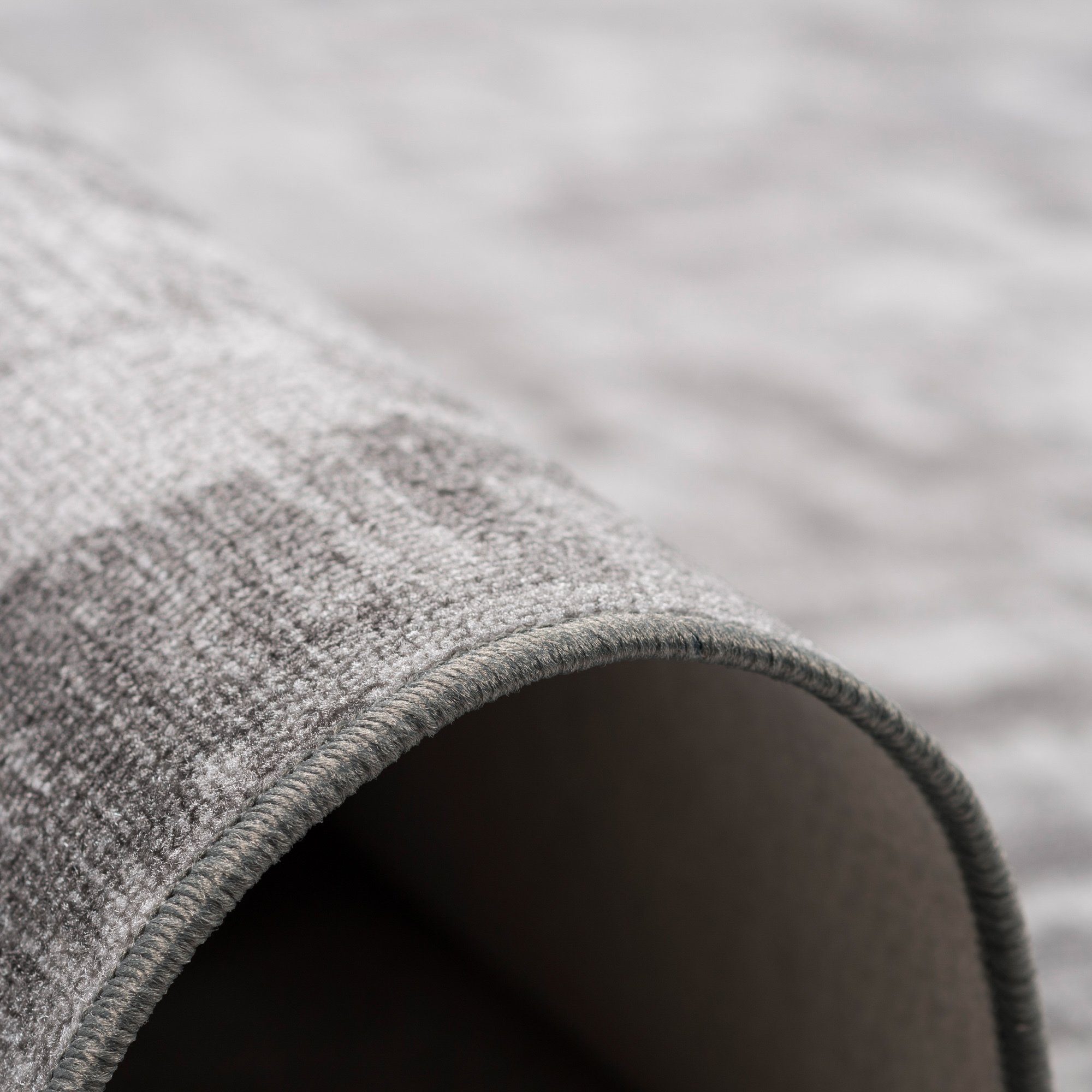 Snapstyle Designteppich Feinschlingen Velour Teppich Strong Trend, Rechteckig, Höhe: 4 mm – Bild 3 von 5