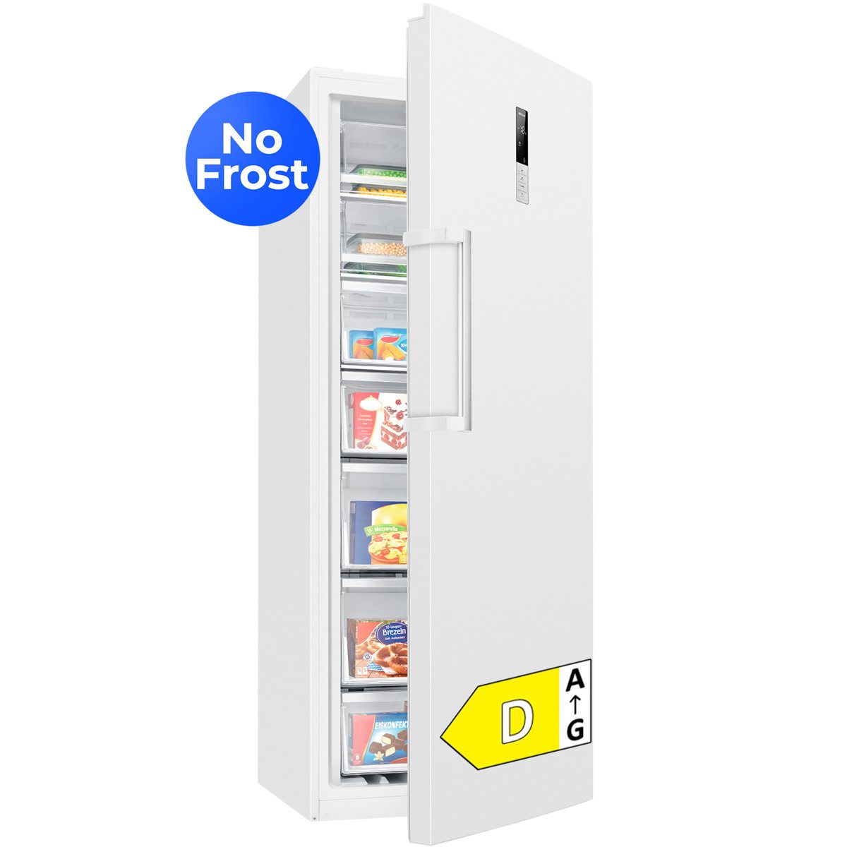 BOMANN Gefrierschrank GSVS 7365, 185.5 cm hoch, 71 cm breit, Gefrierschrank, 2in1 - auf kühlen umstellbar