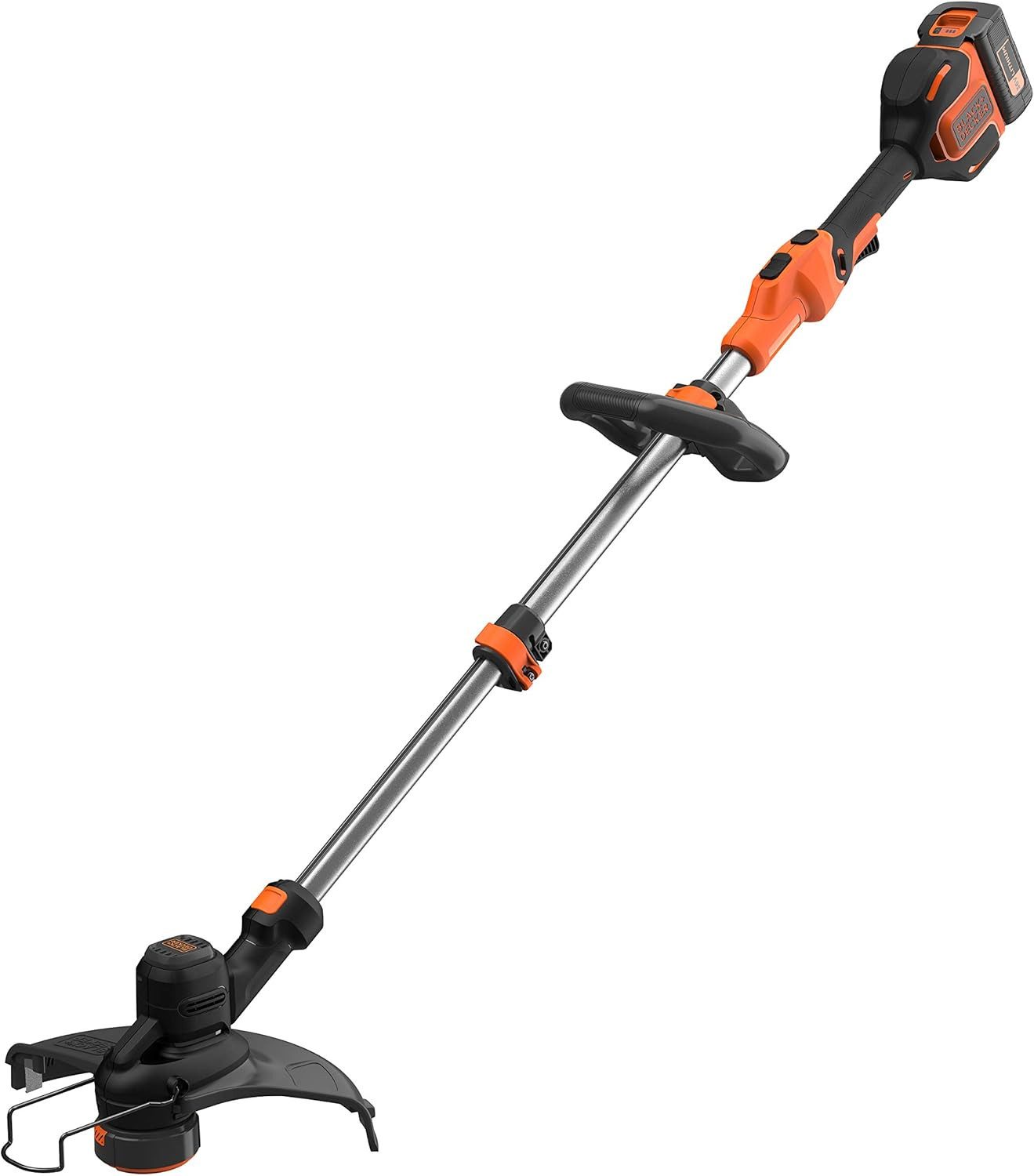 Black + Decker Akku-Rasentrimmer Akku-Rasentrimmer inkl. Akku und Schnell-Ladegerät, 36V 2,5Ah, (1 St)