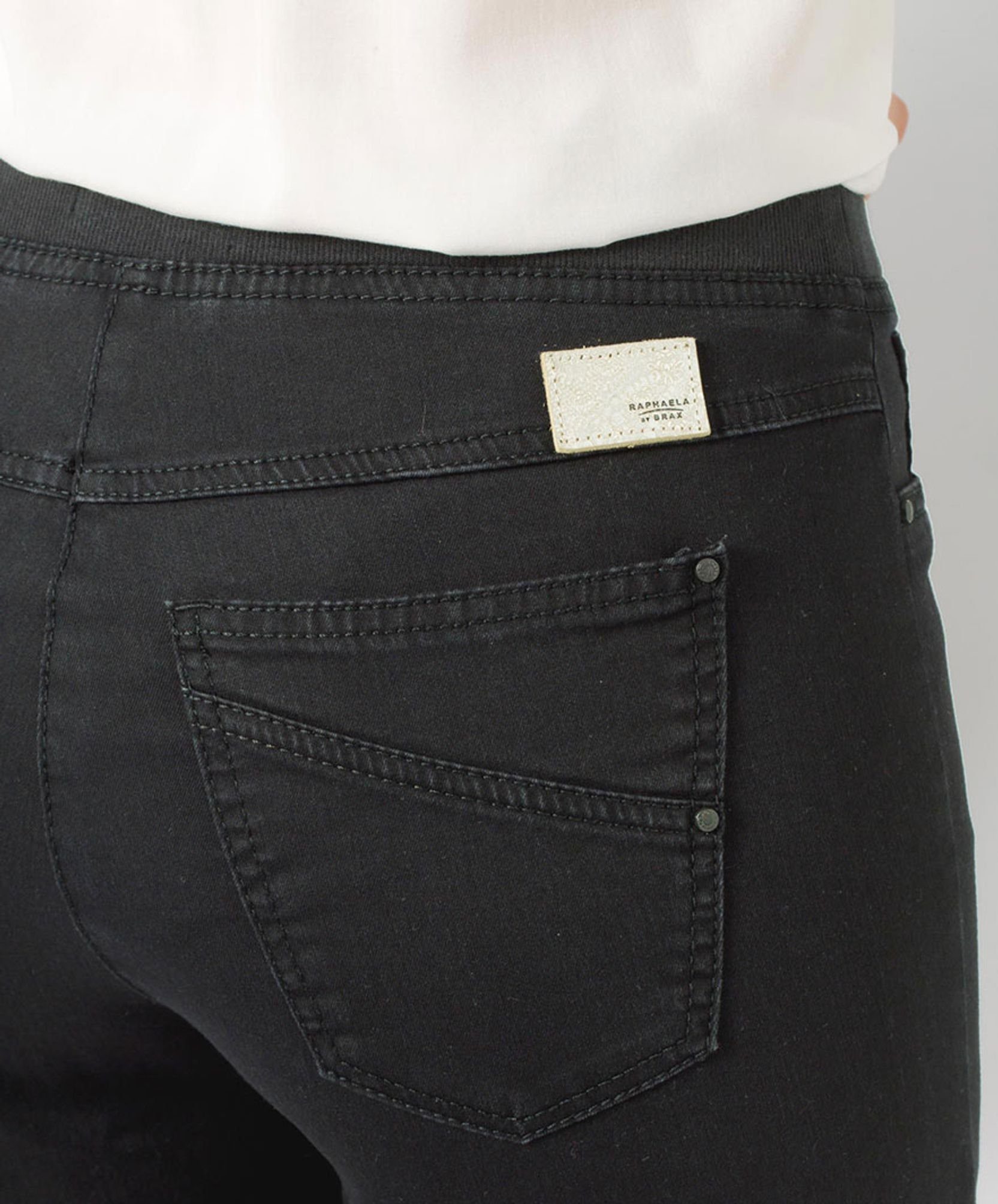 RAPHAELA by (02) 5-Pocket-Jeans BRAX Black 10-6220