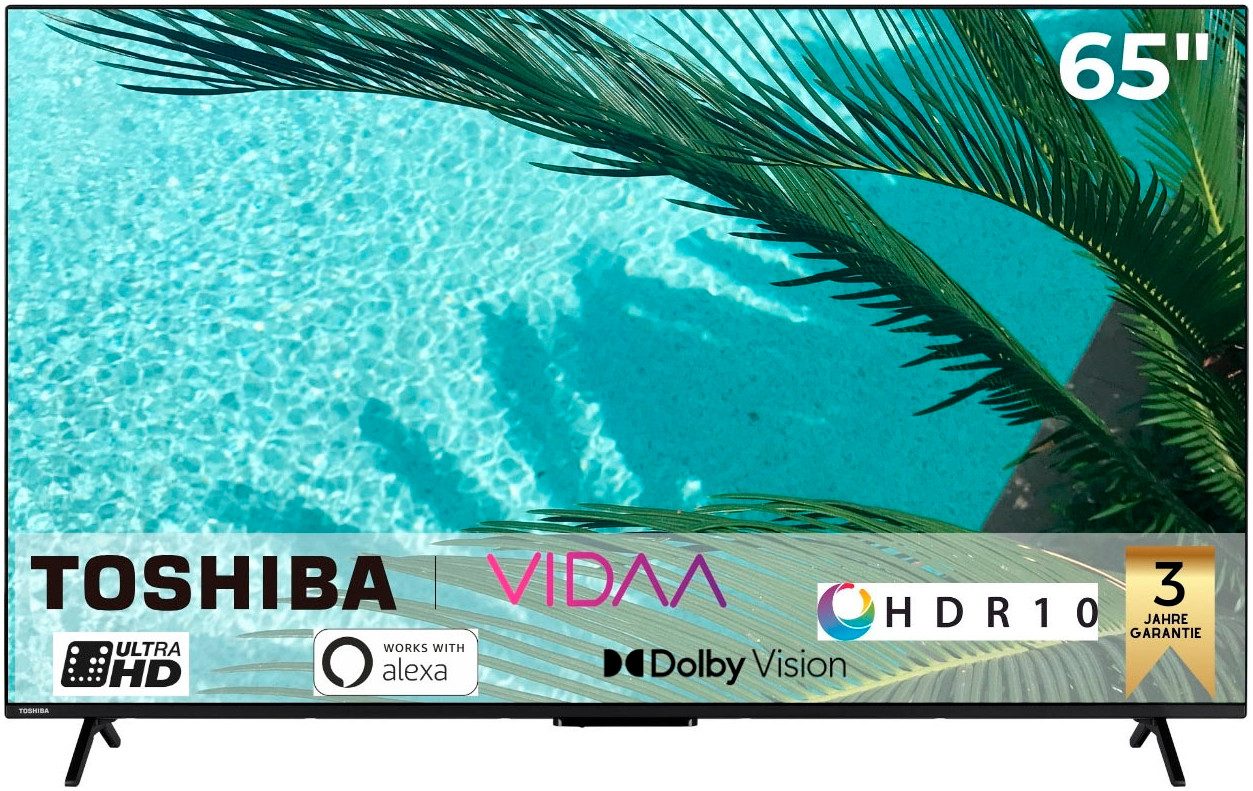 Toshiba 65UV2463DA LED-Fernseher (164 cm/65 Zoll, 4K Ultra HD, Smart-TV)