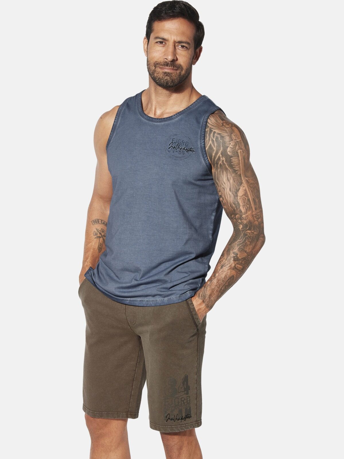 Jan Vanderstorm Muskelshirt MIKJAN im Doppelpack günstig online kaufen