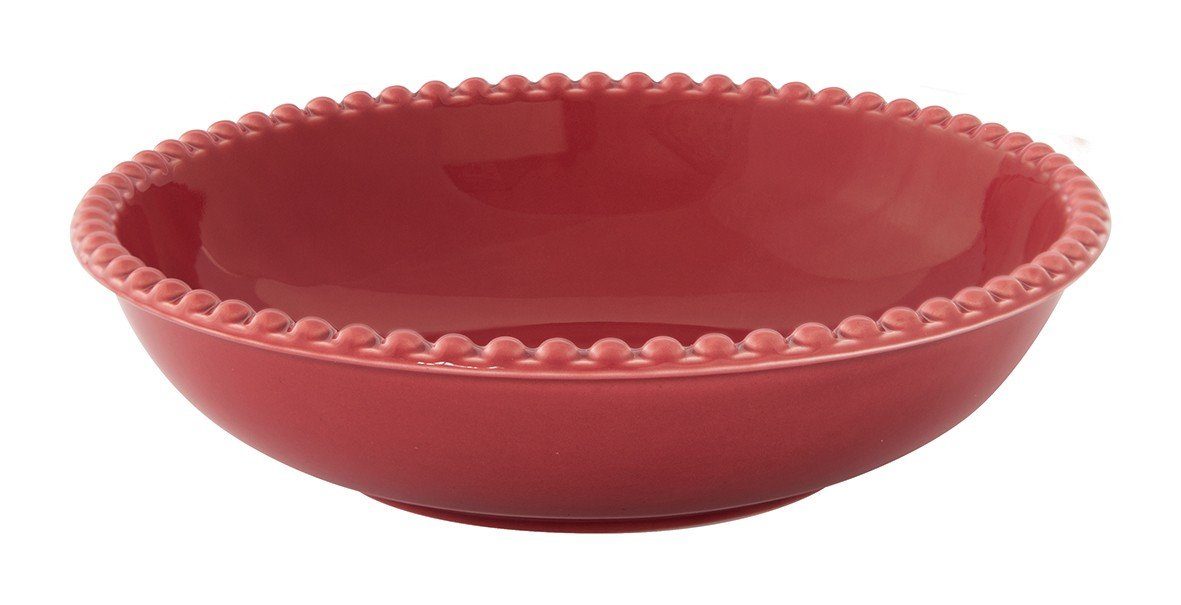 easylife Suppenteller Tiffany, Rot D:20cm Porzellan