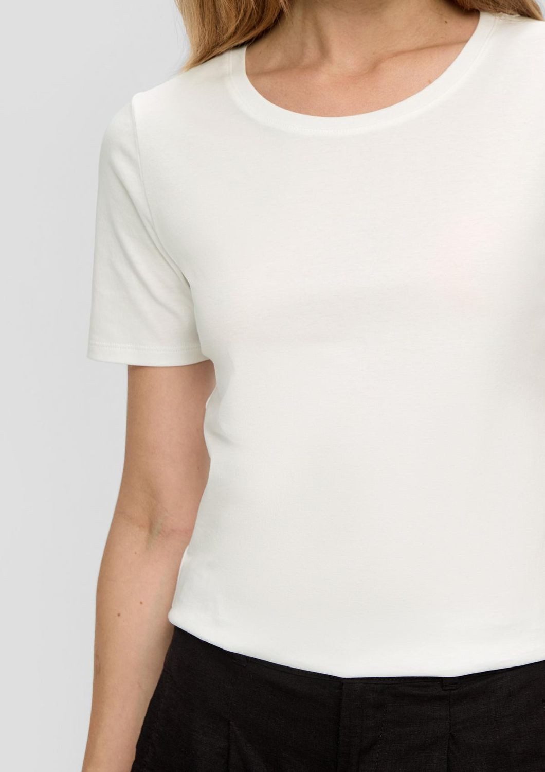 s.Oliver T-Shirt Basic mit Rundhals-Ausschnitt in Slim Fit