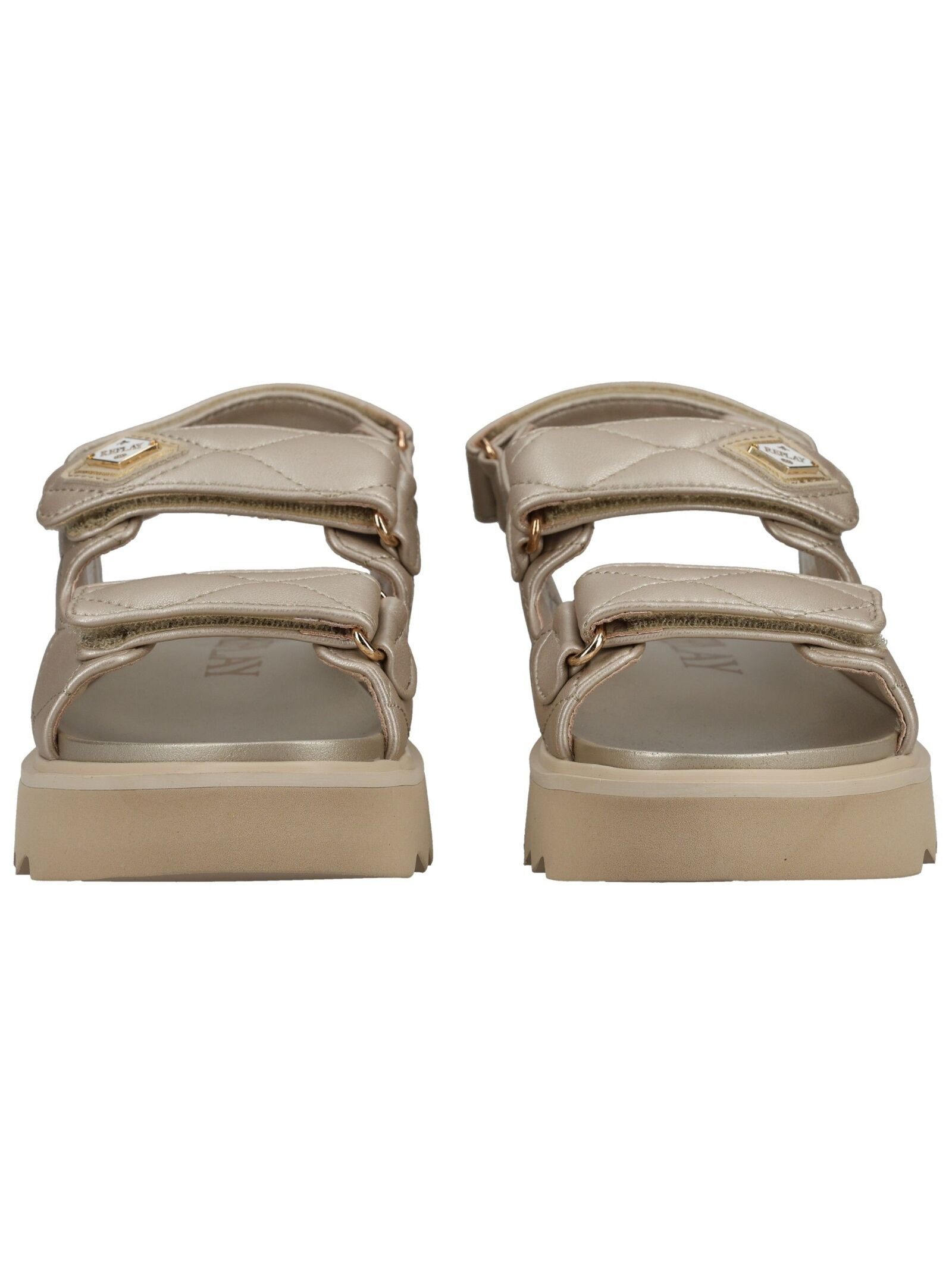 Replay Replay Sandalen Lederimitat Plateausandaletten