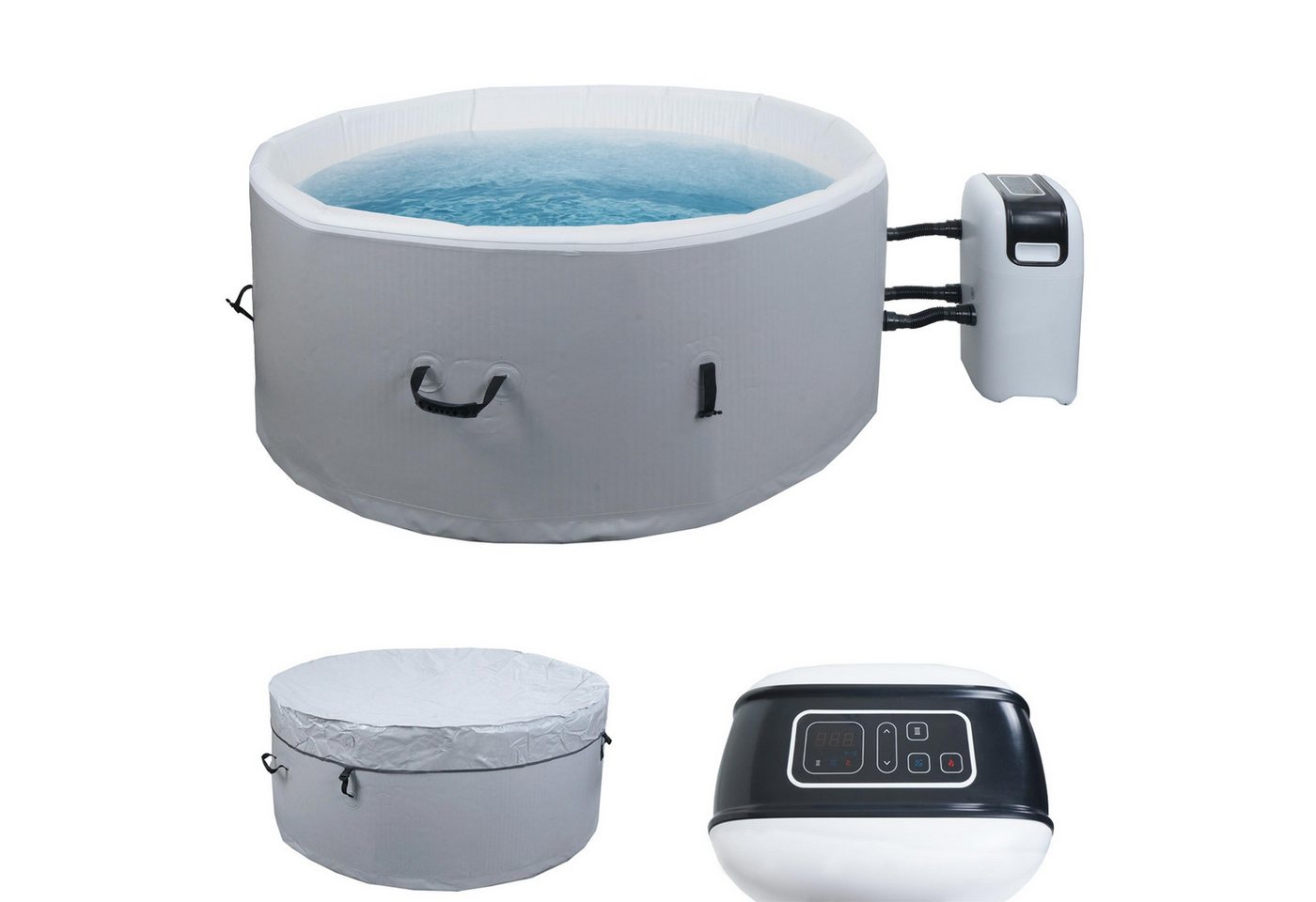 Thumbnail - MCW Whirlpool MCW-N97-150, Innen- und Außenbereich, Hohe Formbeständigkeit, Platz für 4 Personen