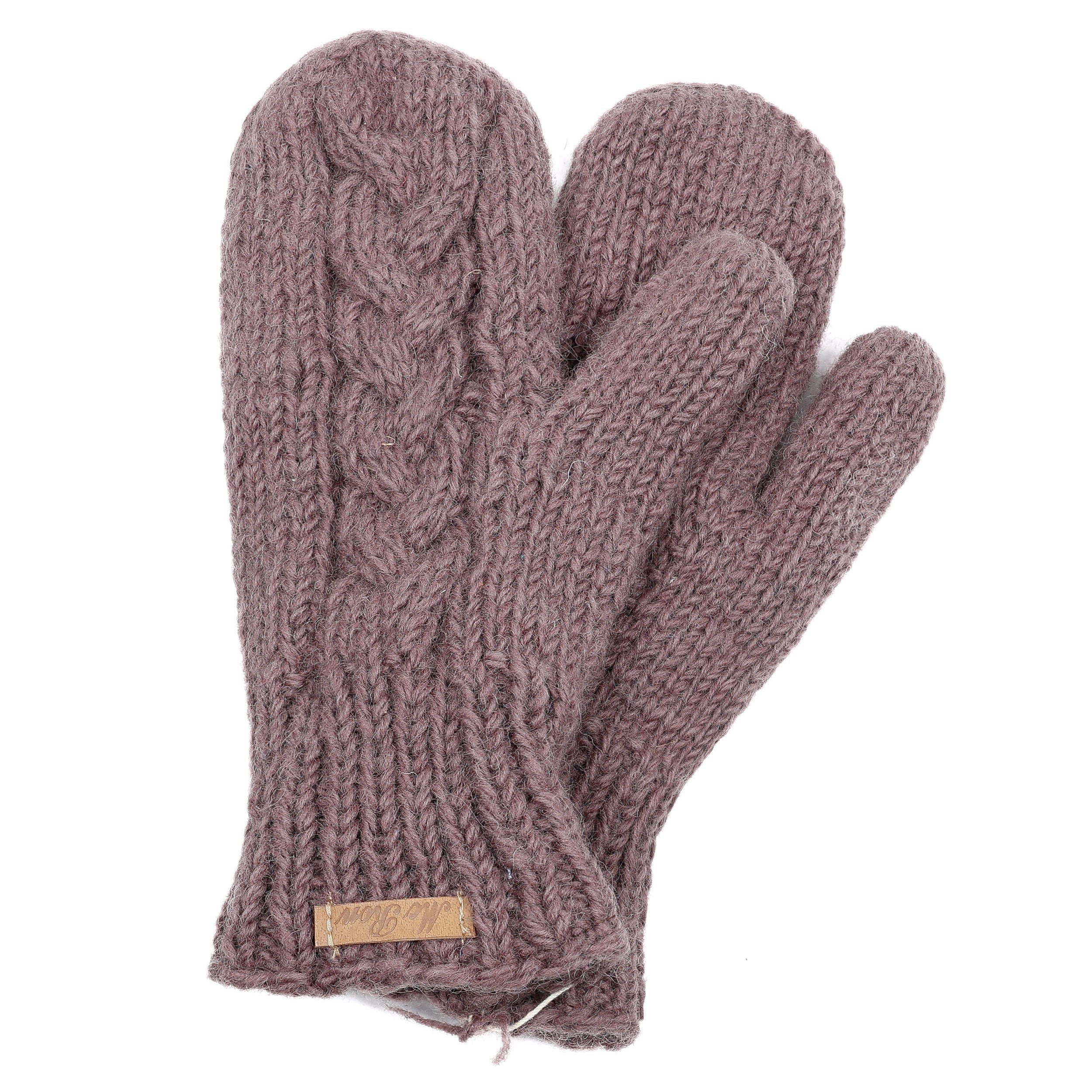 McRon Strickhandschuhe Fäustlinge Modell Clara mit günstig online kaufen