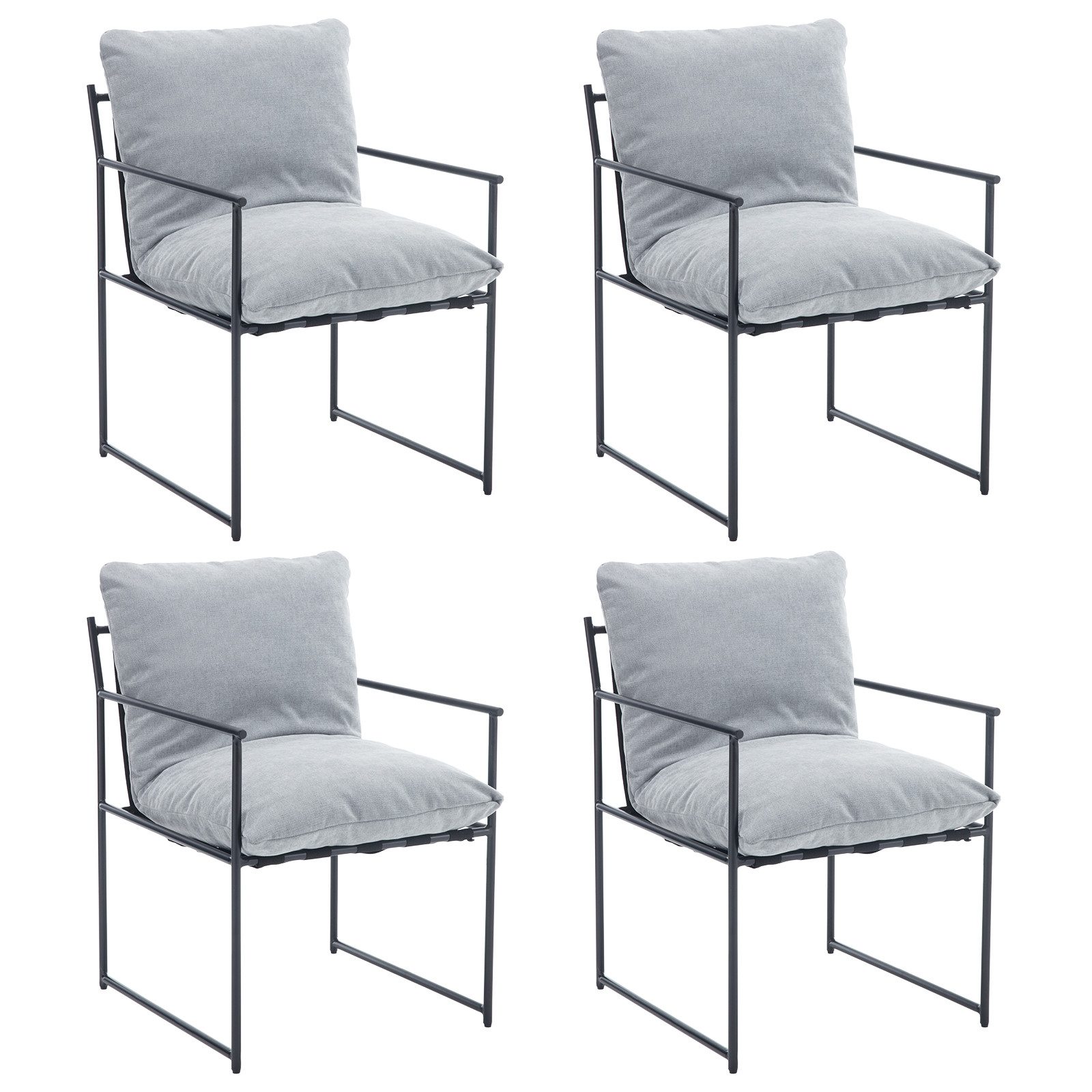 WAHSON OFFICE CHAIRS Esszimmerstuhl 2er Set,Abnehmbares günstig online kaufen