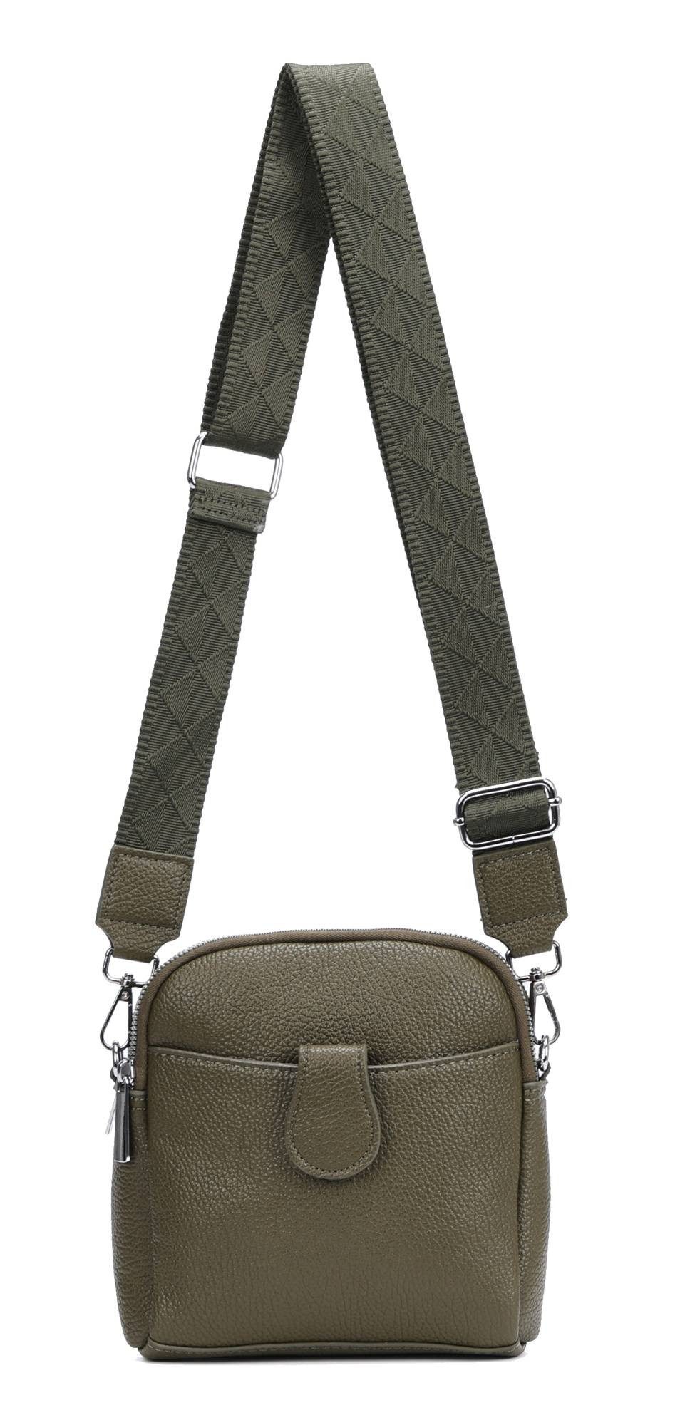 Schultertasche Damen Tasche Minibag Umhängetasche Geldbörse Handytasche Crossover