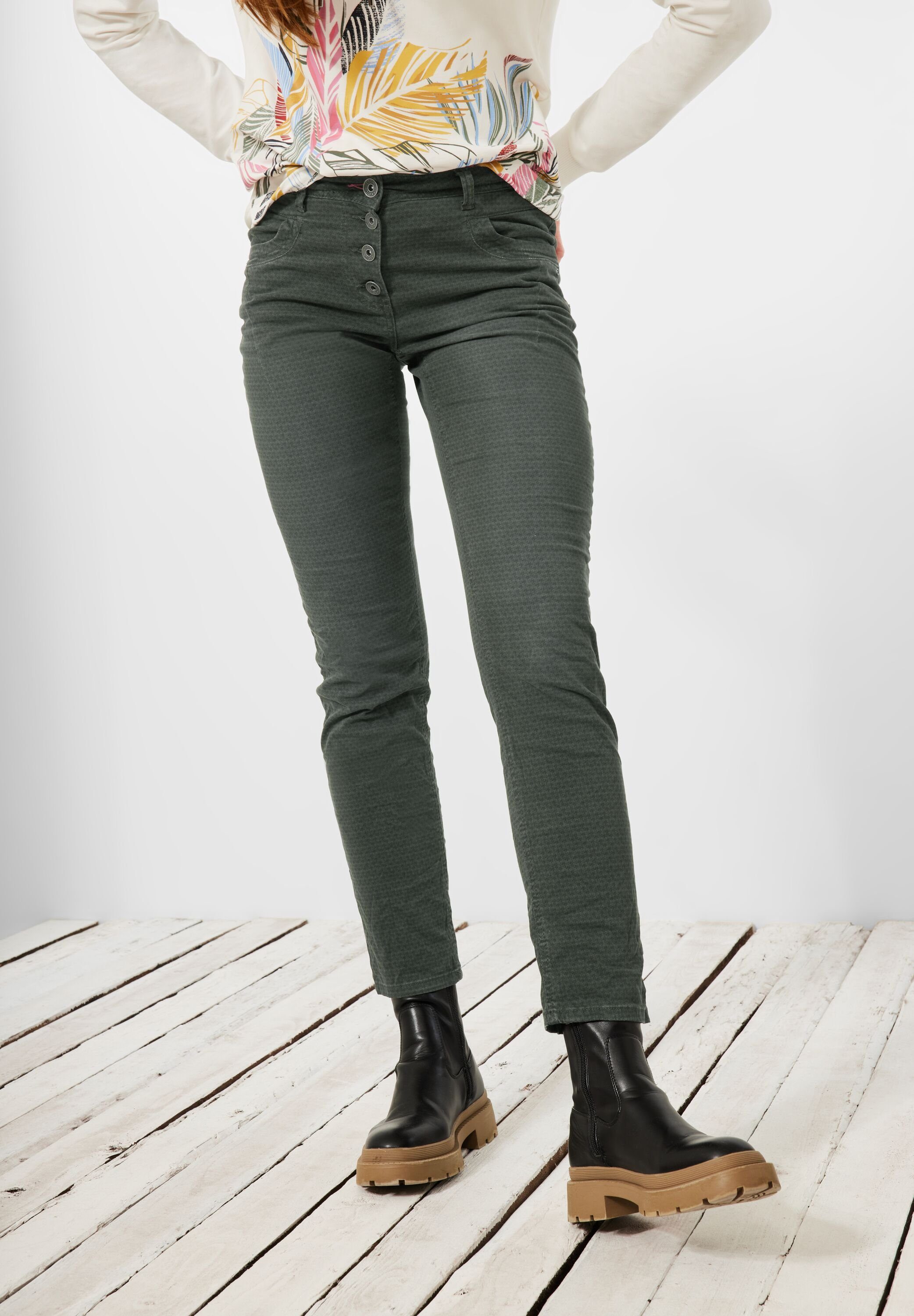 CECIL Stoffhose 5-Pocket-Style