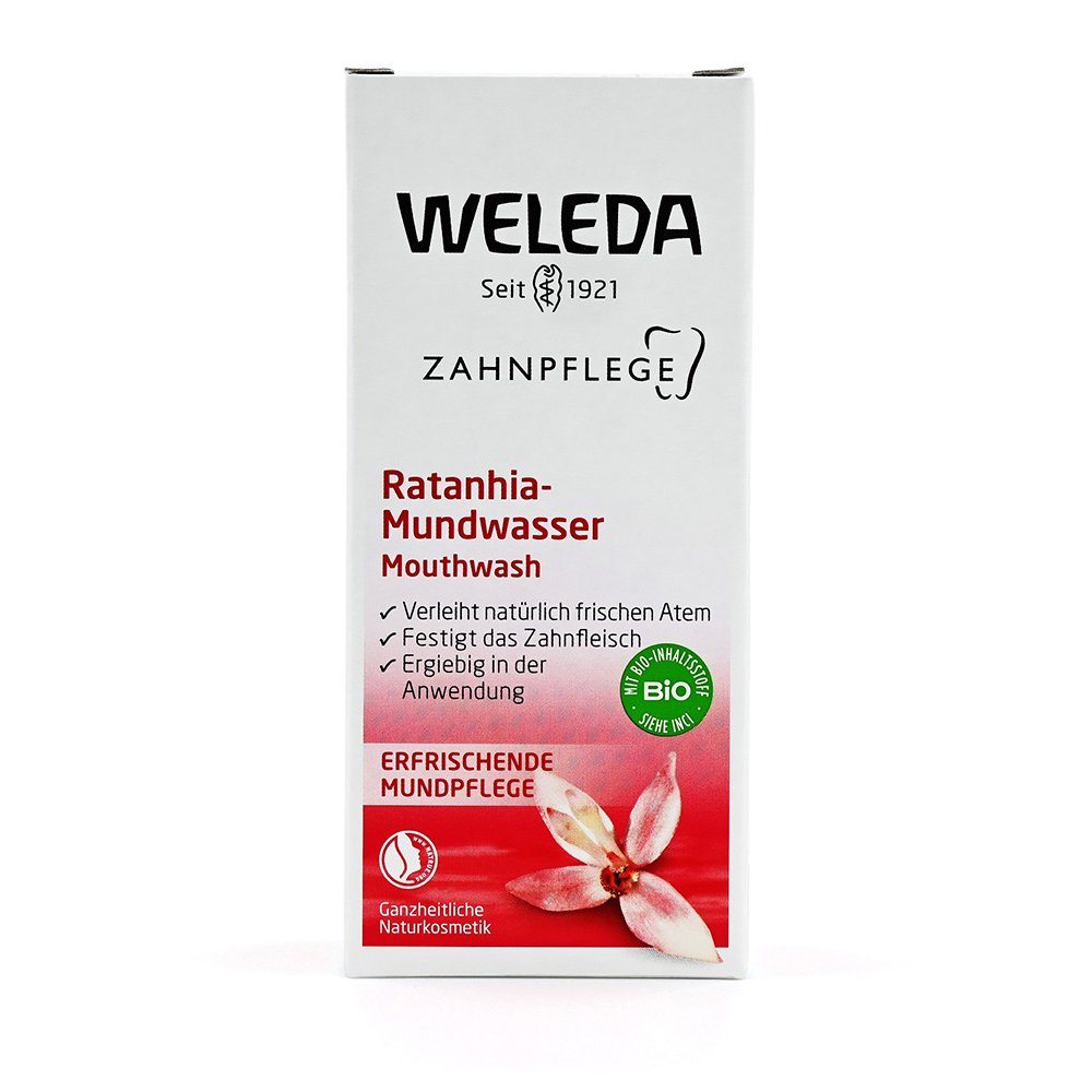 WELEDA AG Mundwasser WELEDA Ratanhia Mundwasser 50 ml