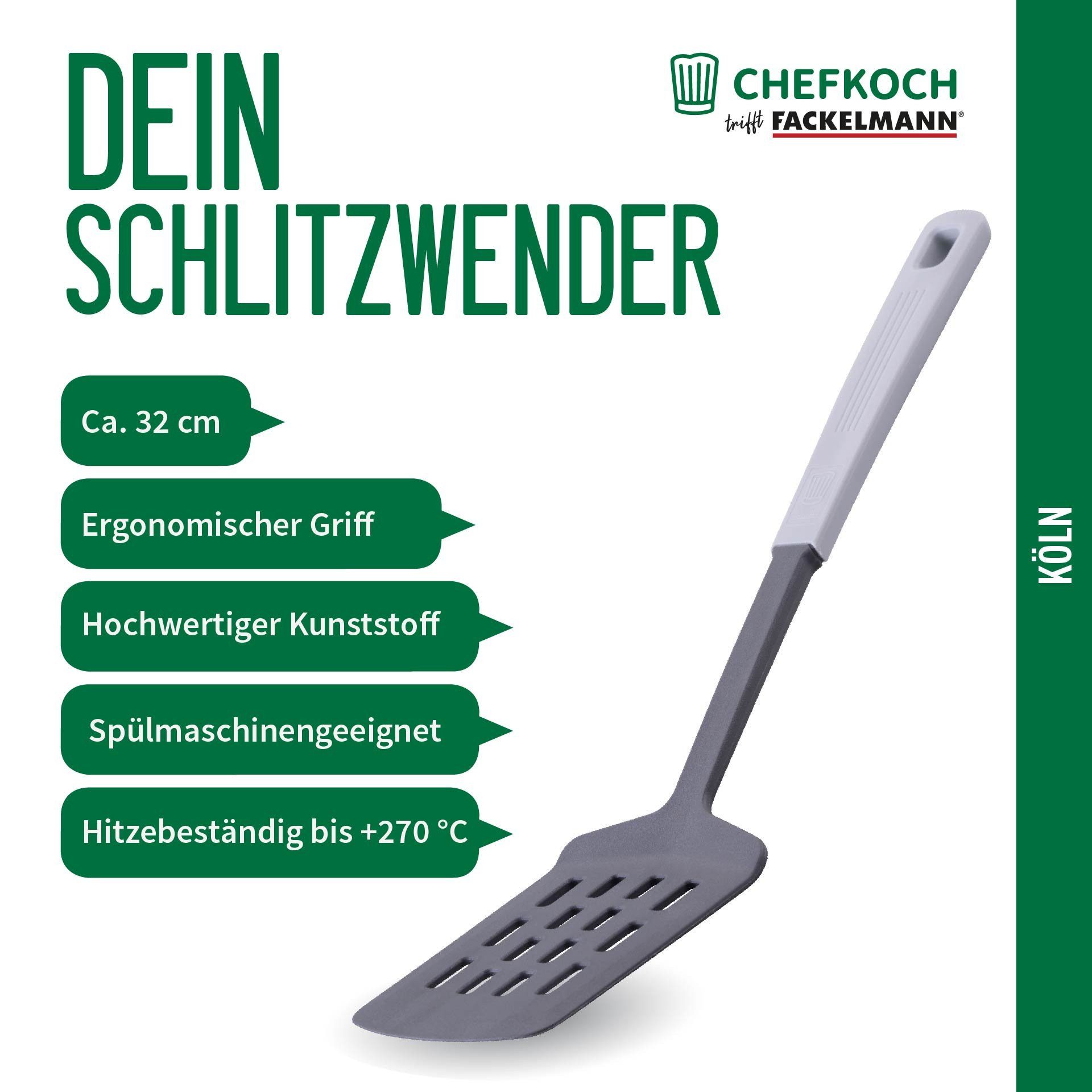 Chefkoch trifft Fackelmann Pfannenwender Köln – Hochwertiges Küchenwerkzeug