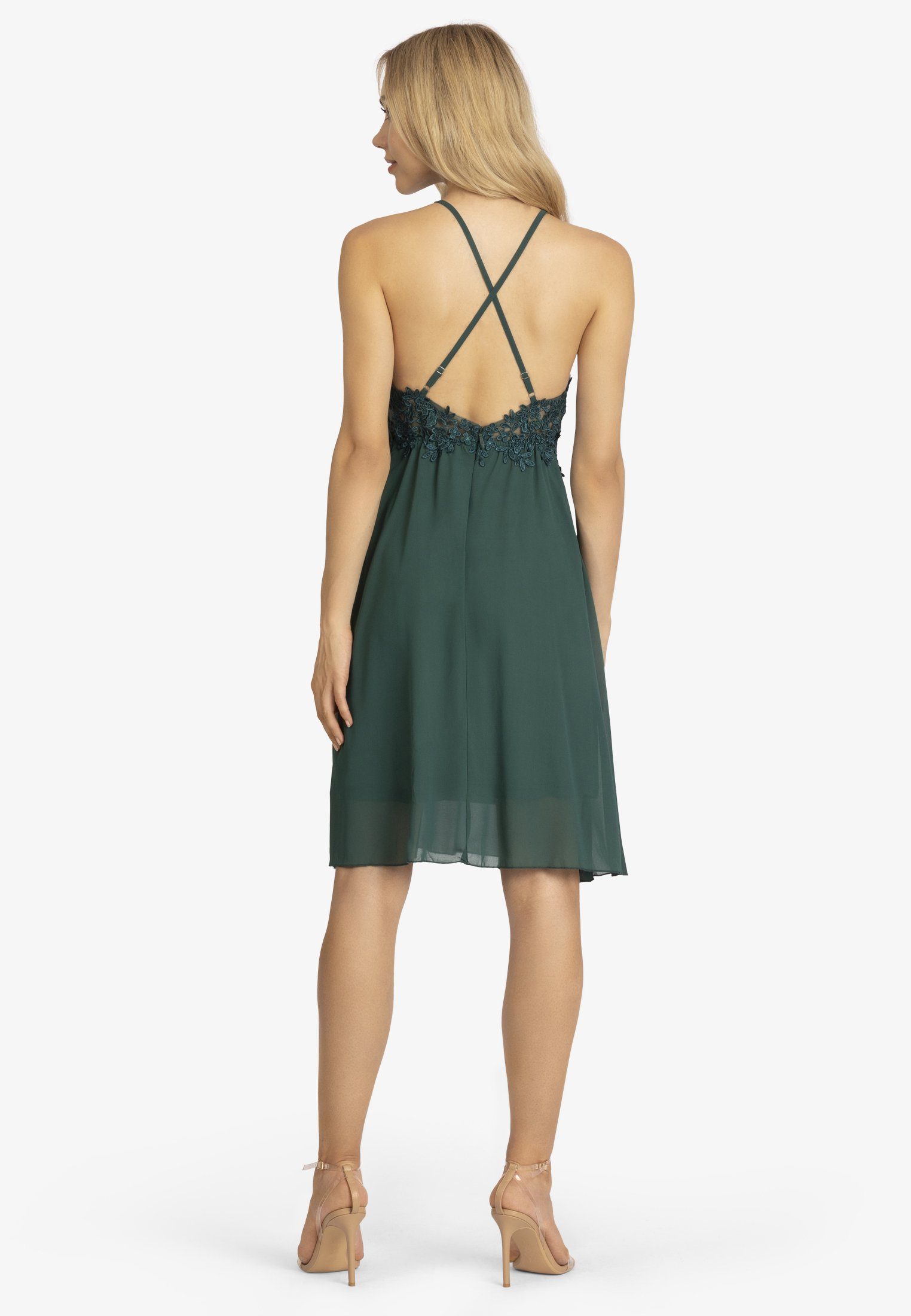 Kraimod Abendkleid aus Chiffon, Mesh und günstig online kaufen