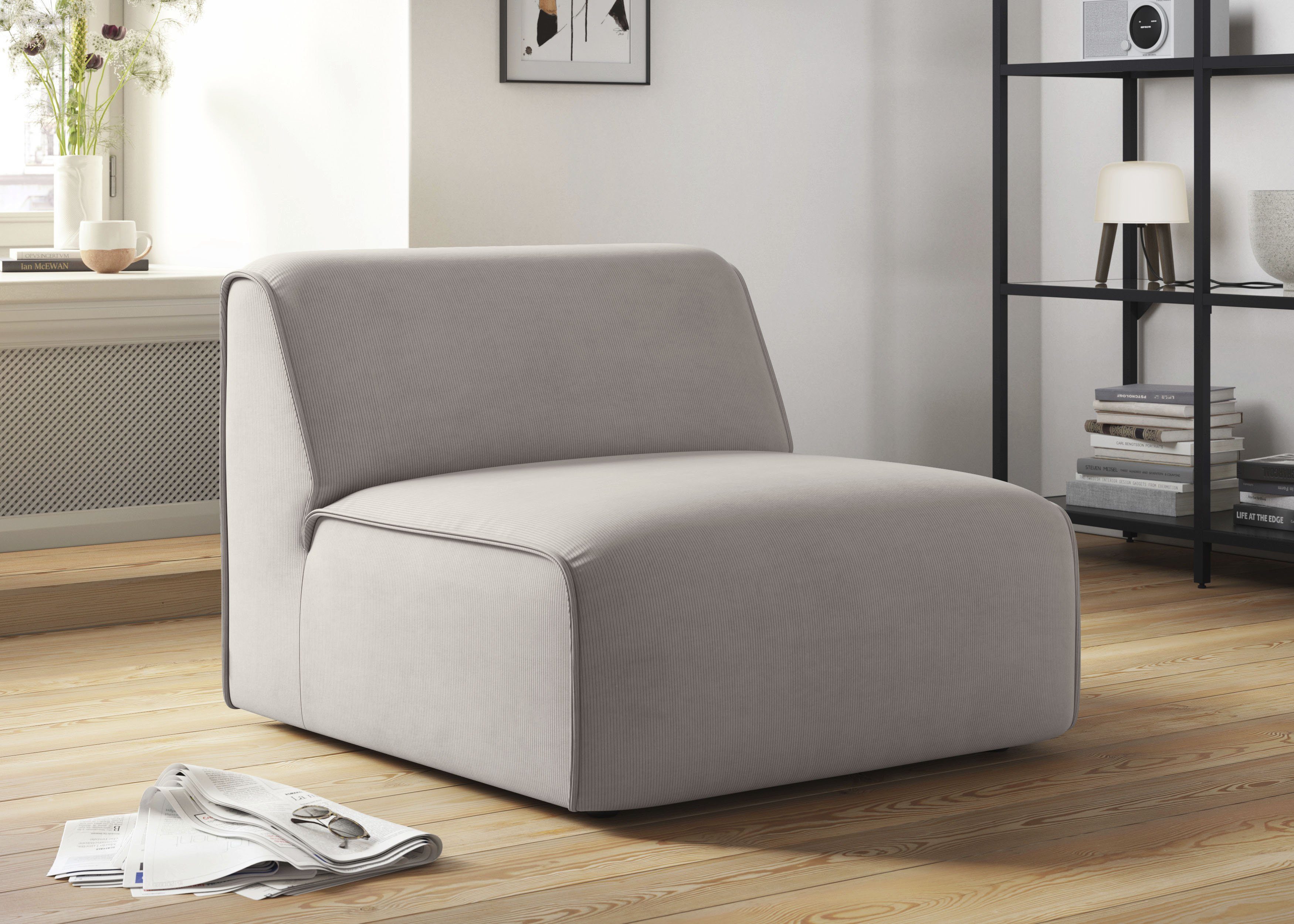 OTTO home Sessel Merid Sofa-Mittelelement, Maße B/T/H: 84/97/46 cm, als Mod günstig online kaufen