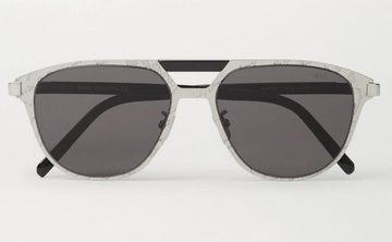 Berluti Sonnenbrille BERLUTI Scritto Aviator Acetate Silver Sunglasses Sonnenbrille Glasses