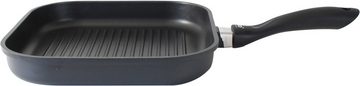 Elo Grillpfanne Alucast, Aluminiumguss (1-tlg), 28x28 cm, Induktion, inkl. Servierzange