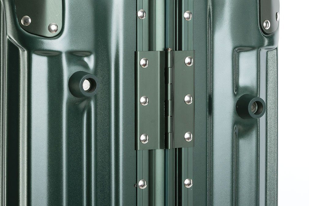 Travelhouse Trolleyset London, 4 Rollen, (3 tlg), TSA Zahlenschloss Alu-Rahmen Schnappverschluss Polycarbonat-Hartschale