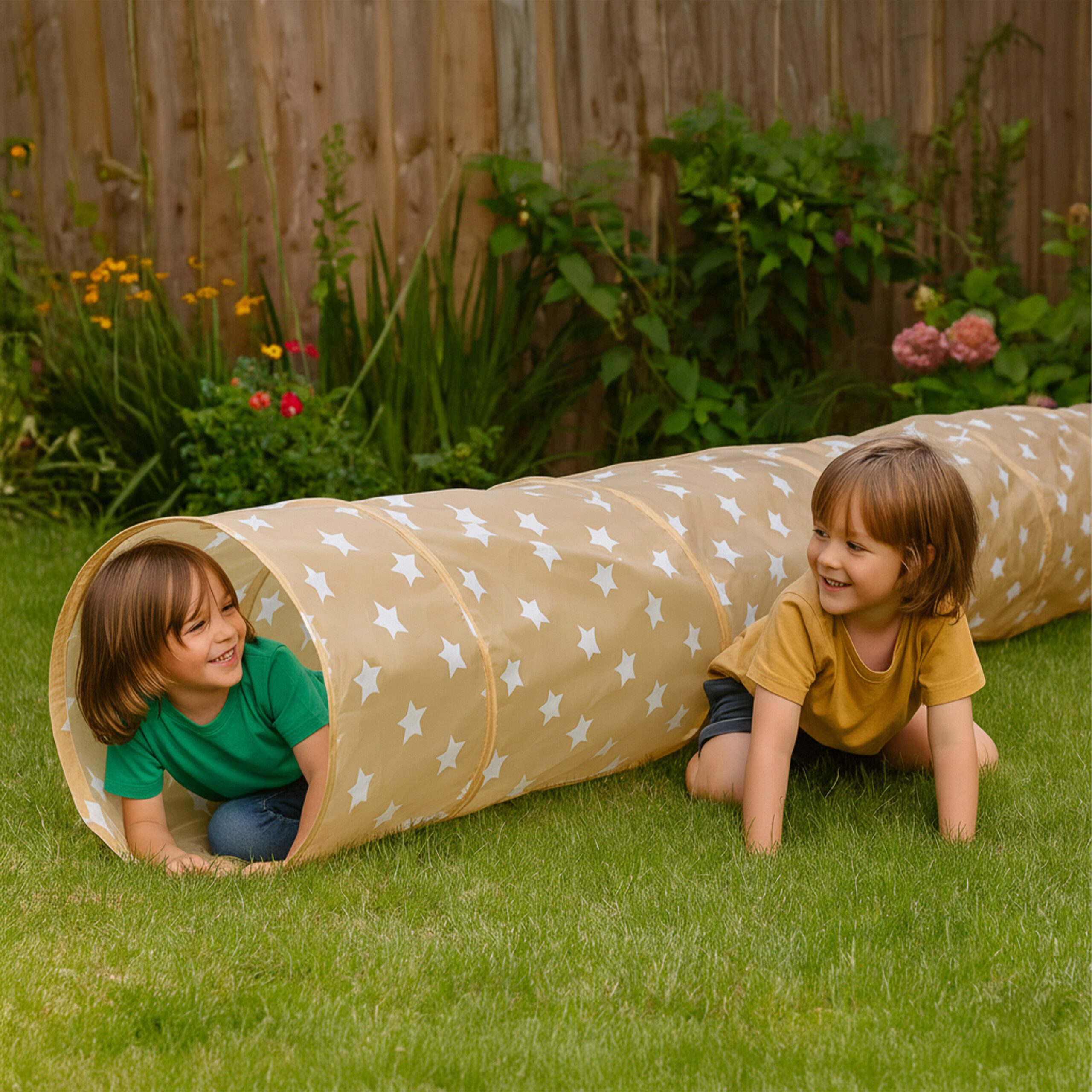 relaxdays Spieltunnel 180cm, B