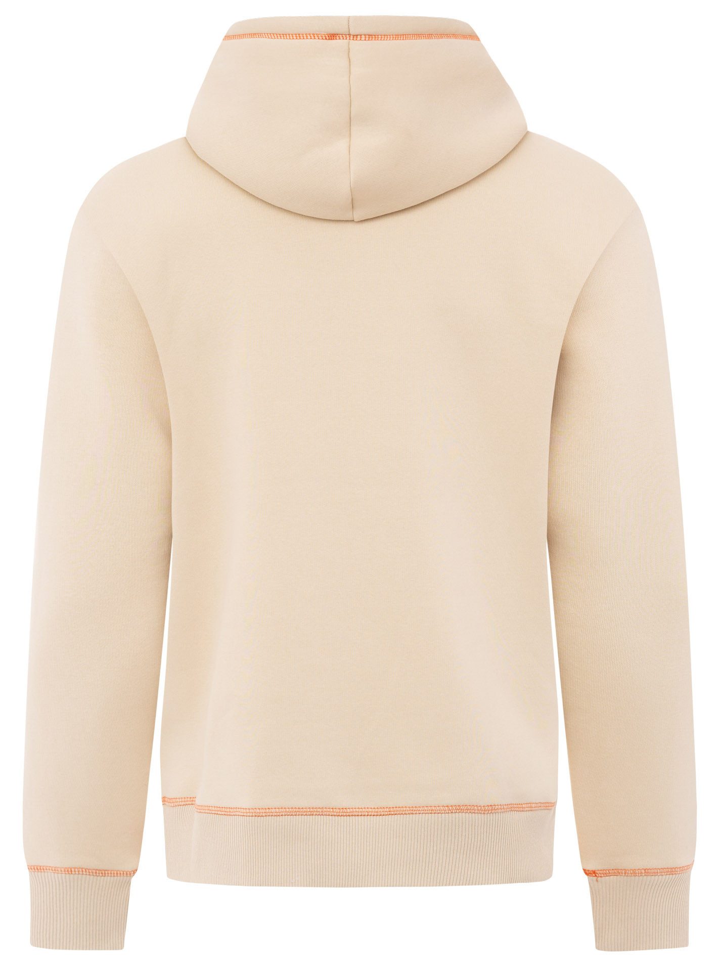 Zwillingsherz Hoodie "Anker & Moin" mit neongelber Kontrastnaht