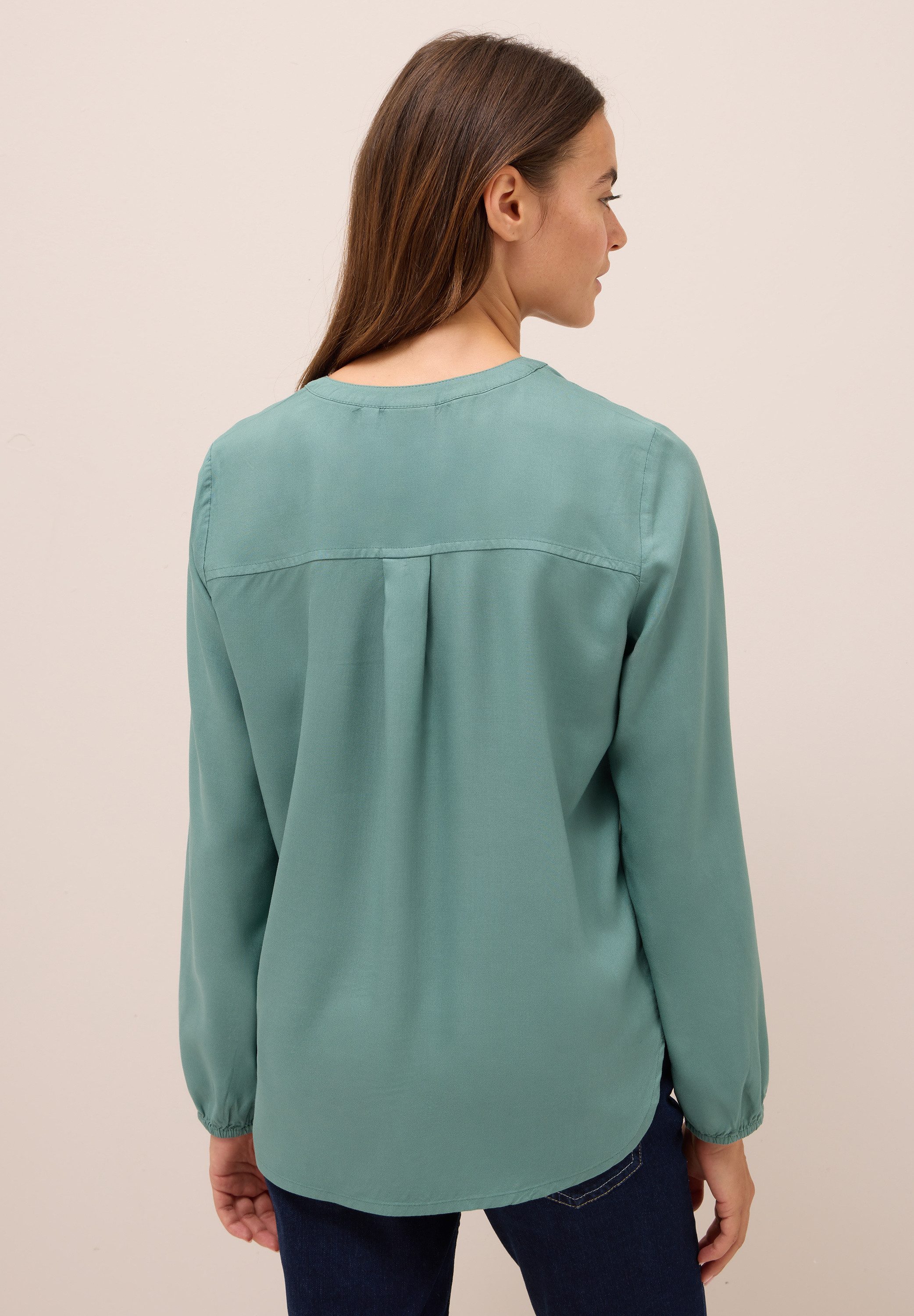 CECIL Langarmbluse aus softer Viskose günstig online kaufen