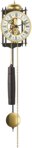 Hermle Pendelwanduhr »70731-000711«, Aus Metall kombiniert mit Messing