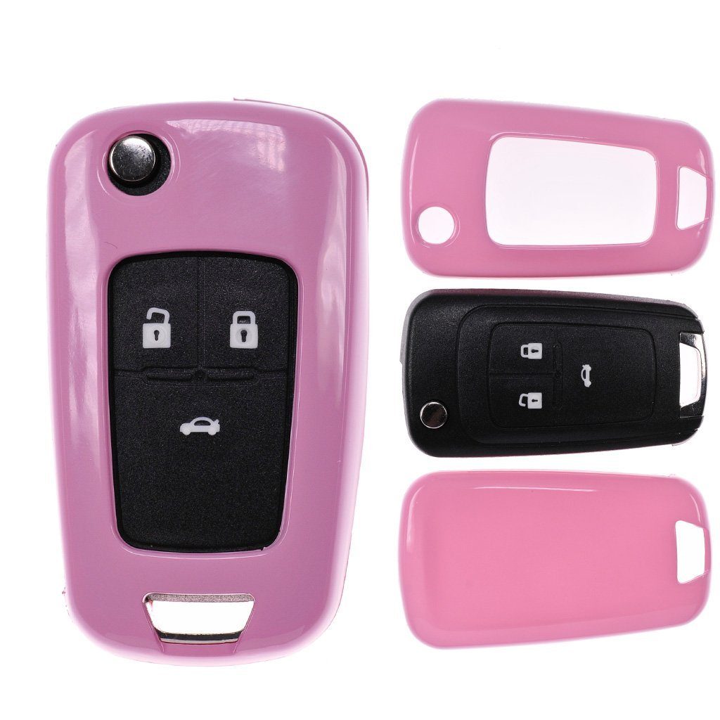 mt-key Schlüsseltasche Autoschlüssel Hardcover Schutzhülle Pink, günstig online kaufen