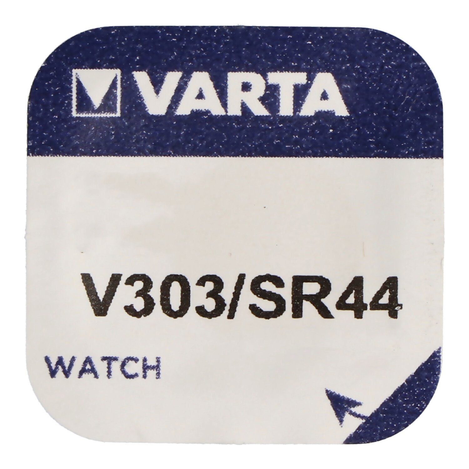SR44SW 303, Varta VARTA für etc. SR44, Uhren Knopfzelle, V303, V) (1,6 Knopfzelle