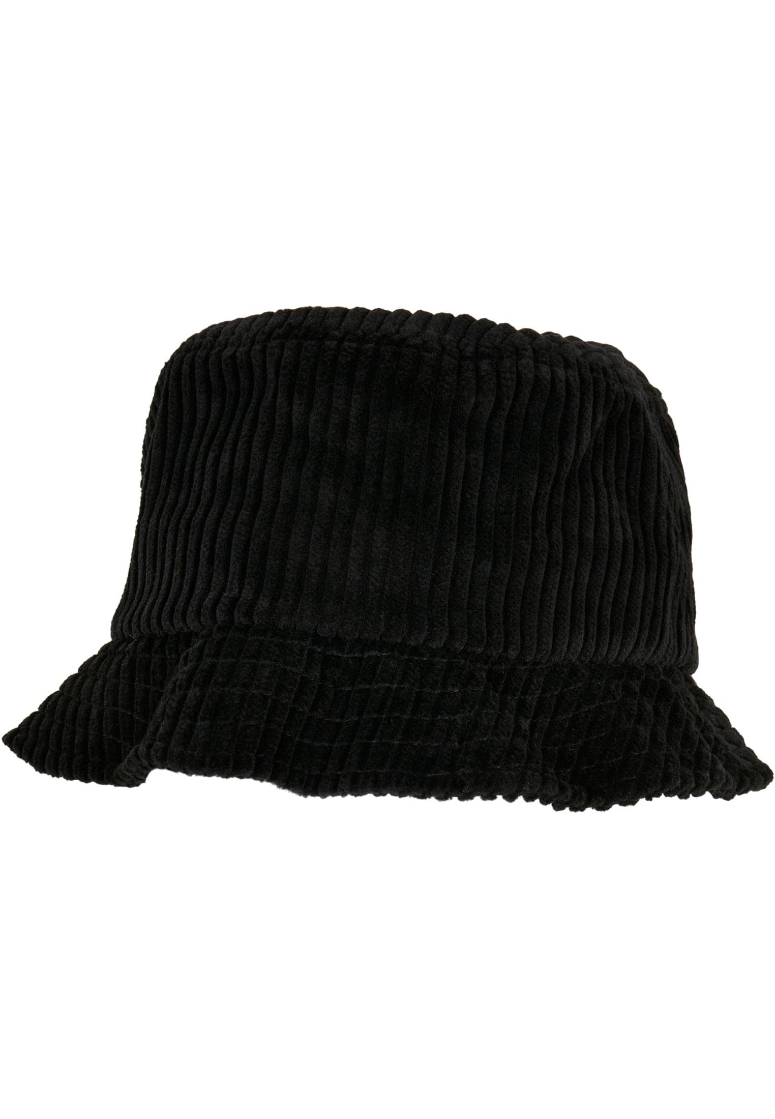 black Cap Accessoires Big Hat Flexfit Corduroy Bucket Flex