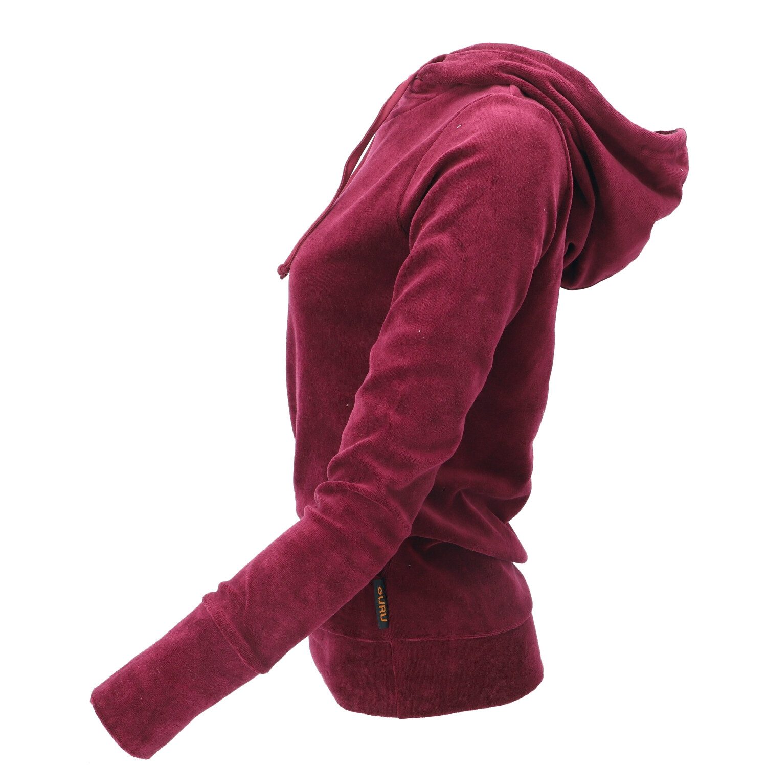 Guru-Shop Longsleeve Nicki-Kapuzenpullover, weicher Hoodie, Boho.. günstig online kaufen
