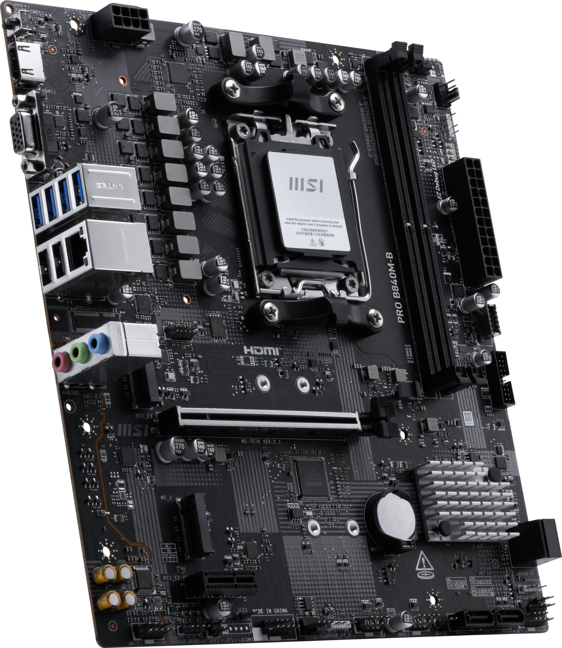 MSI PRO B840M-B Mainboard