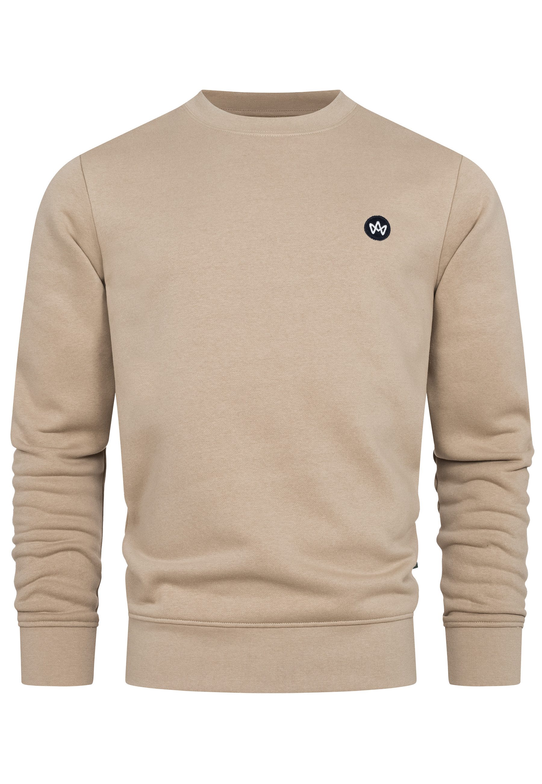 Kronstadt Kapuzenpullover KSLars Sweatshirt mit Rundhalsausschnitt günstig online kaufen
