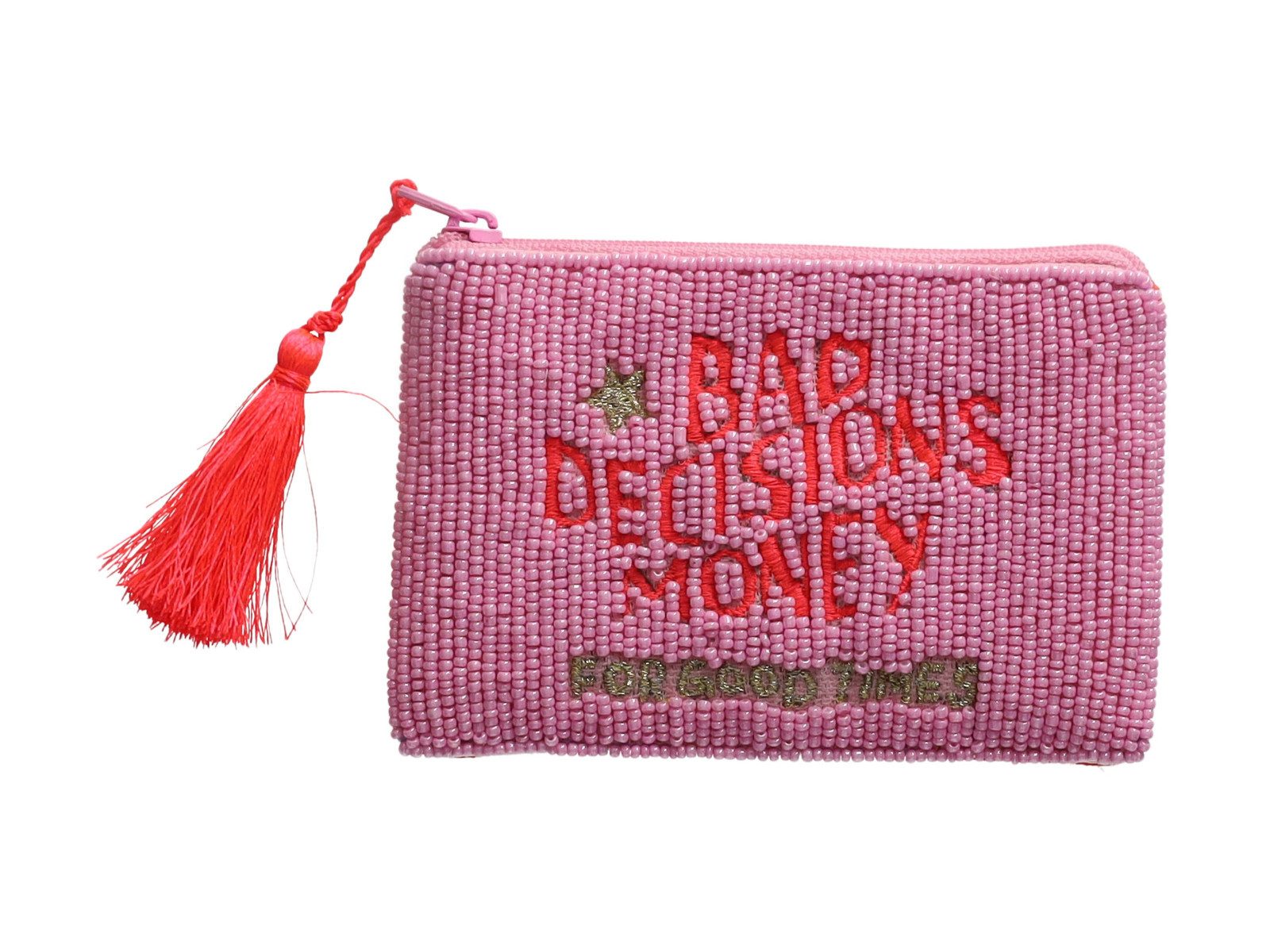 Giftcompany Kosmetiktasche Elodie Kosmetiktasche XS Bad Decisions Money pink 12cm