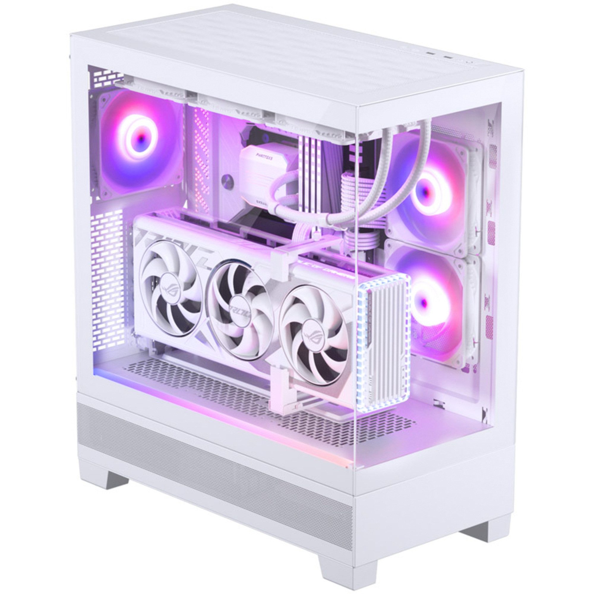 PHANTEKS PC-Gehäuse Phanteks XT View, Tower-Gehäuse, (Tempered Glass